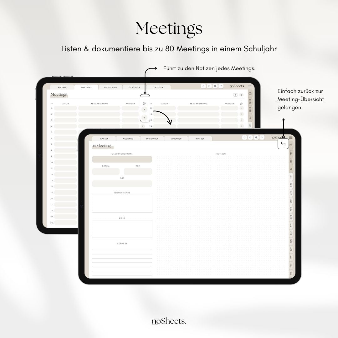 Lehrerkalender 26/27 | Horizontal