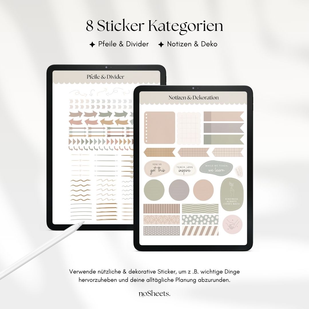 Sticker-Set | für den Lehrerkalender