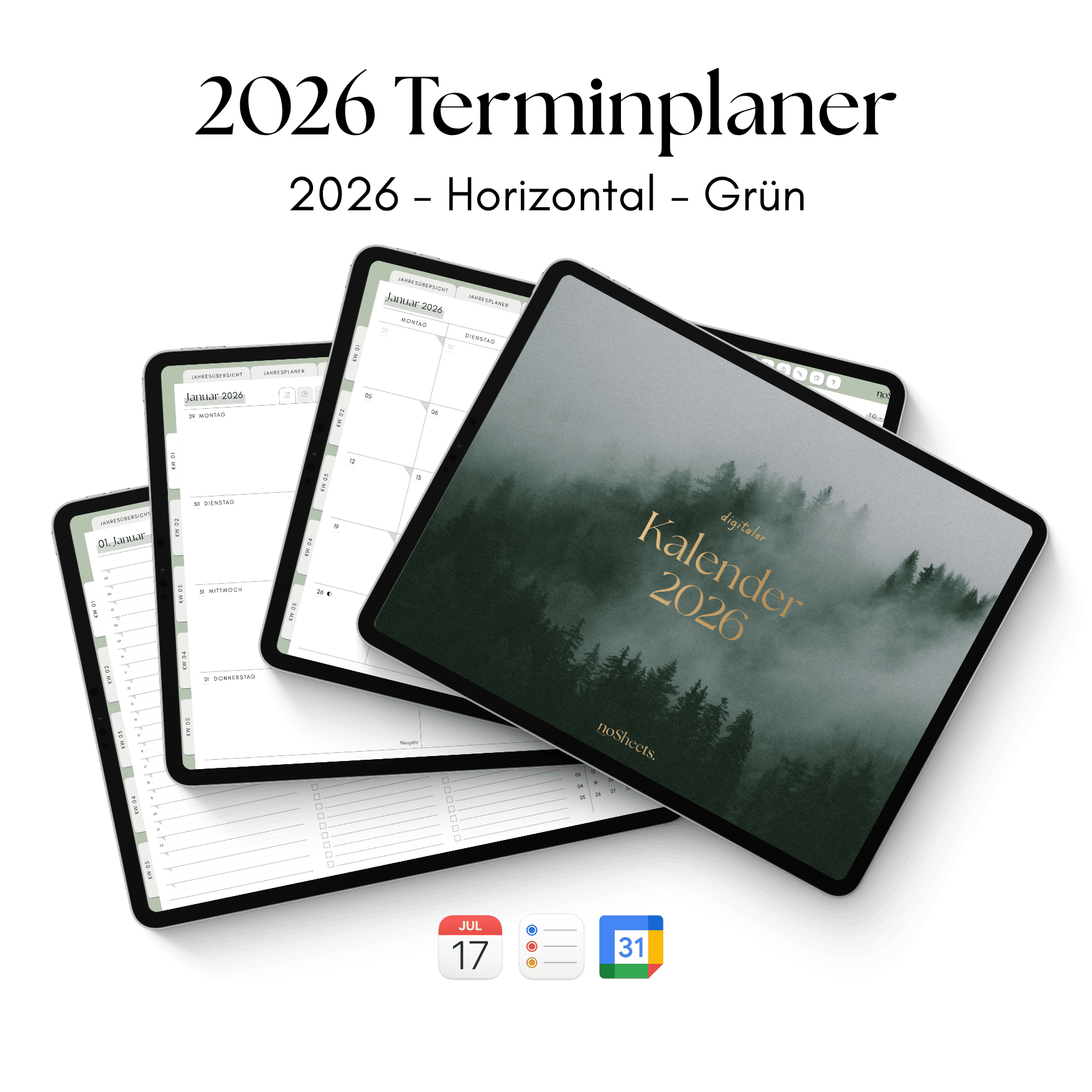 Planer 2026 | Horizontal