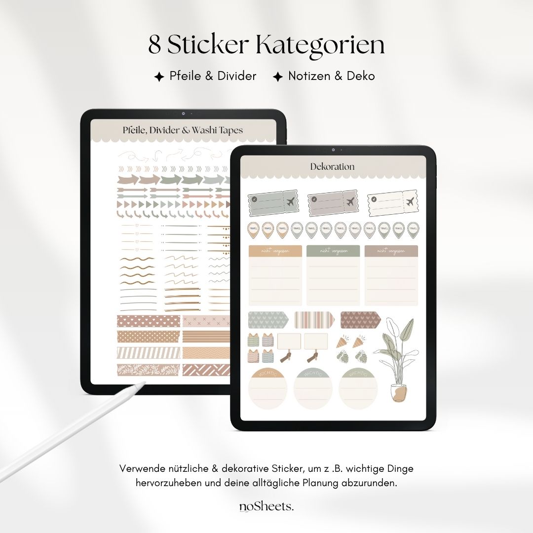 Sticker-Set | für den Studienplaner