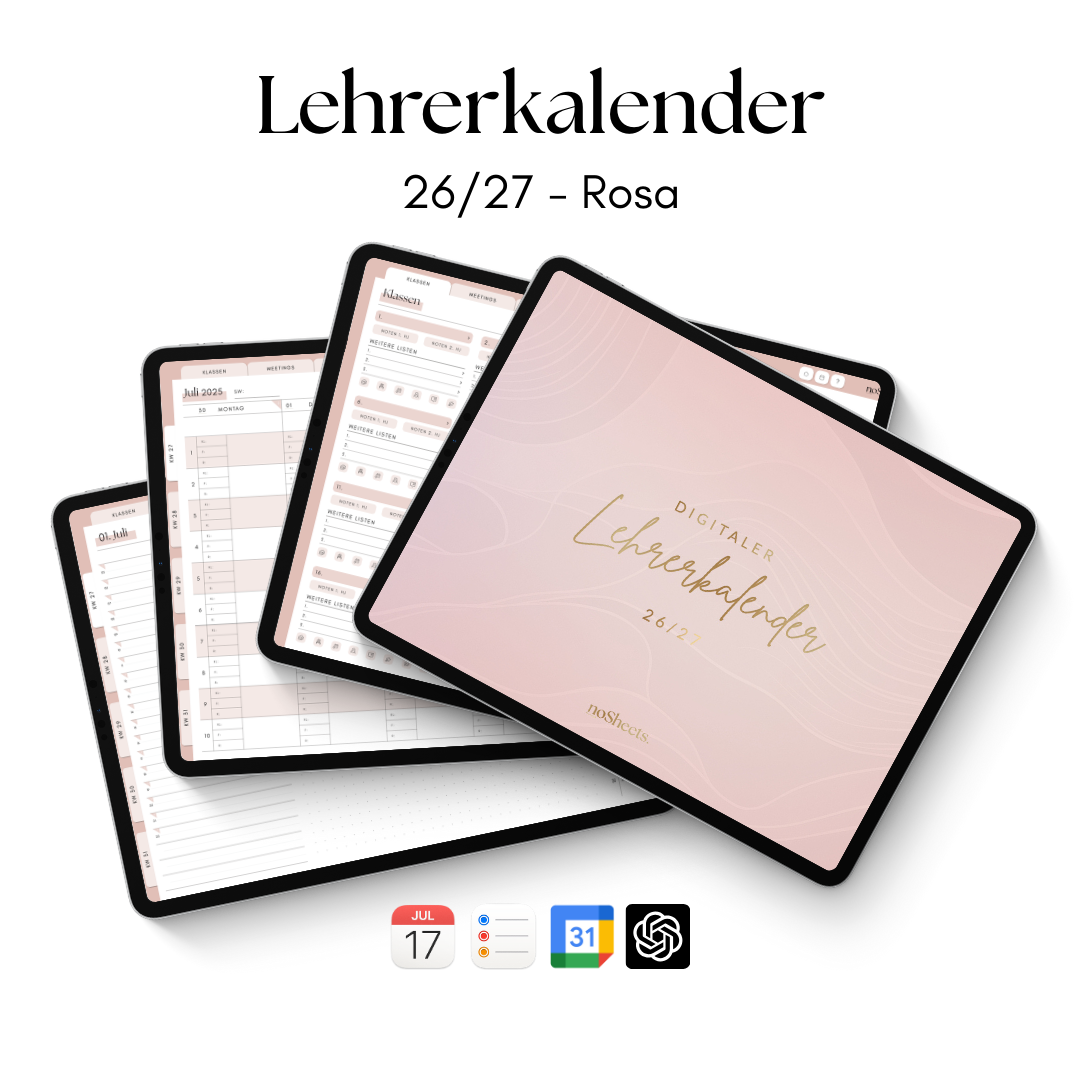 Lehrerkalender 26/27 | Horizontal