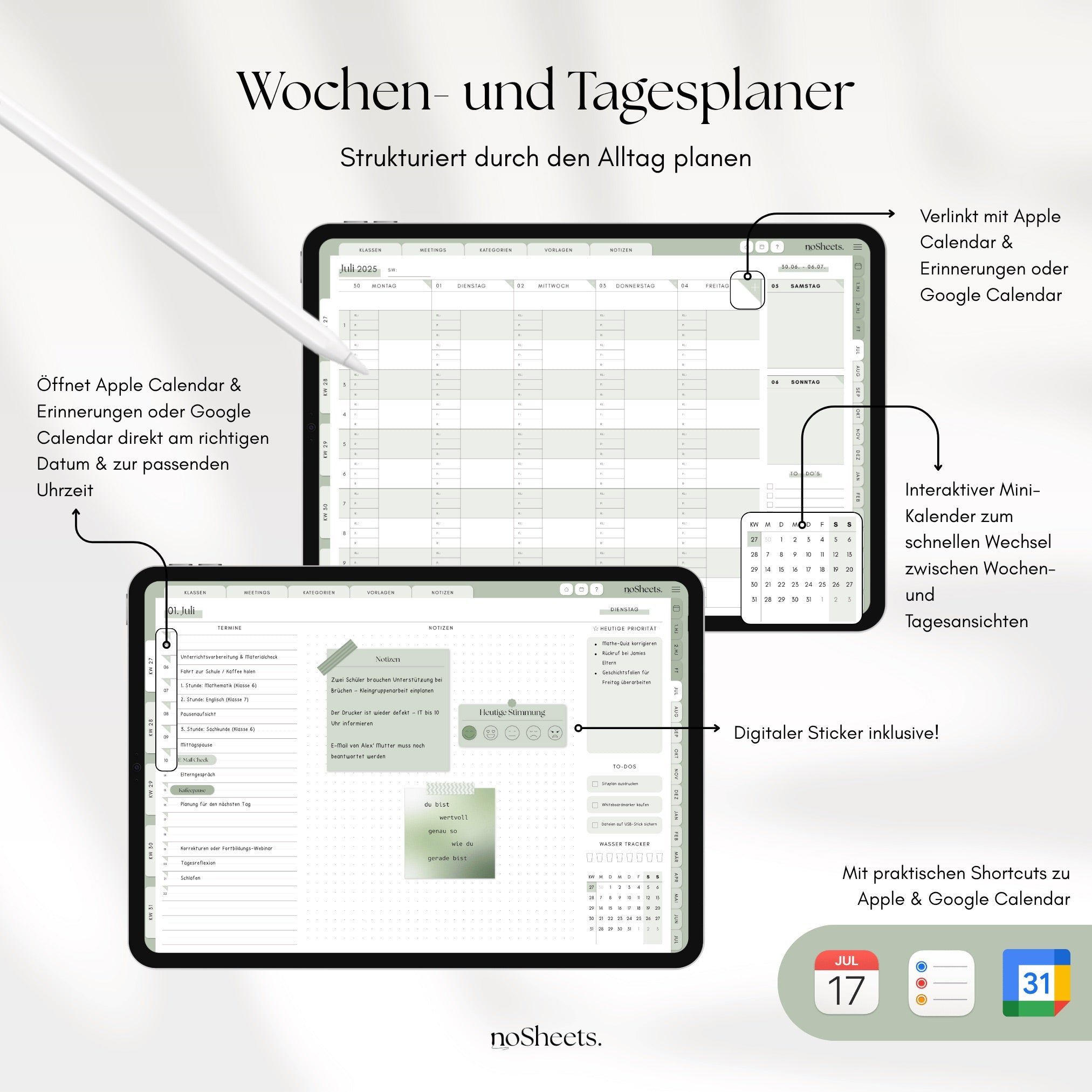 Lehrerkalender 25/26 | Horizontal