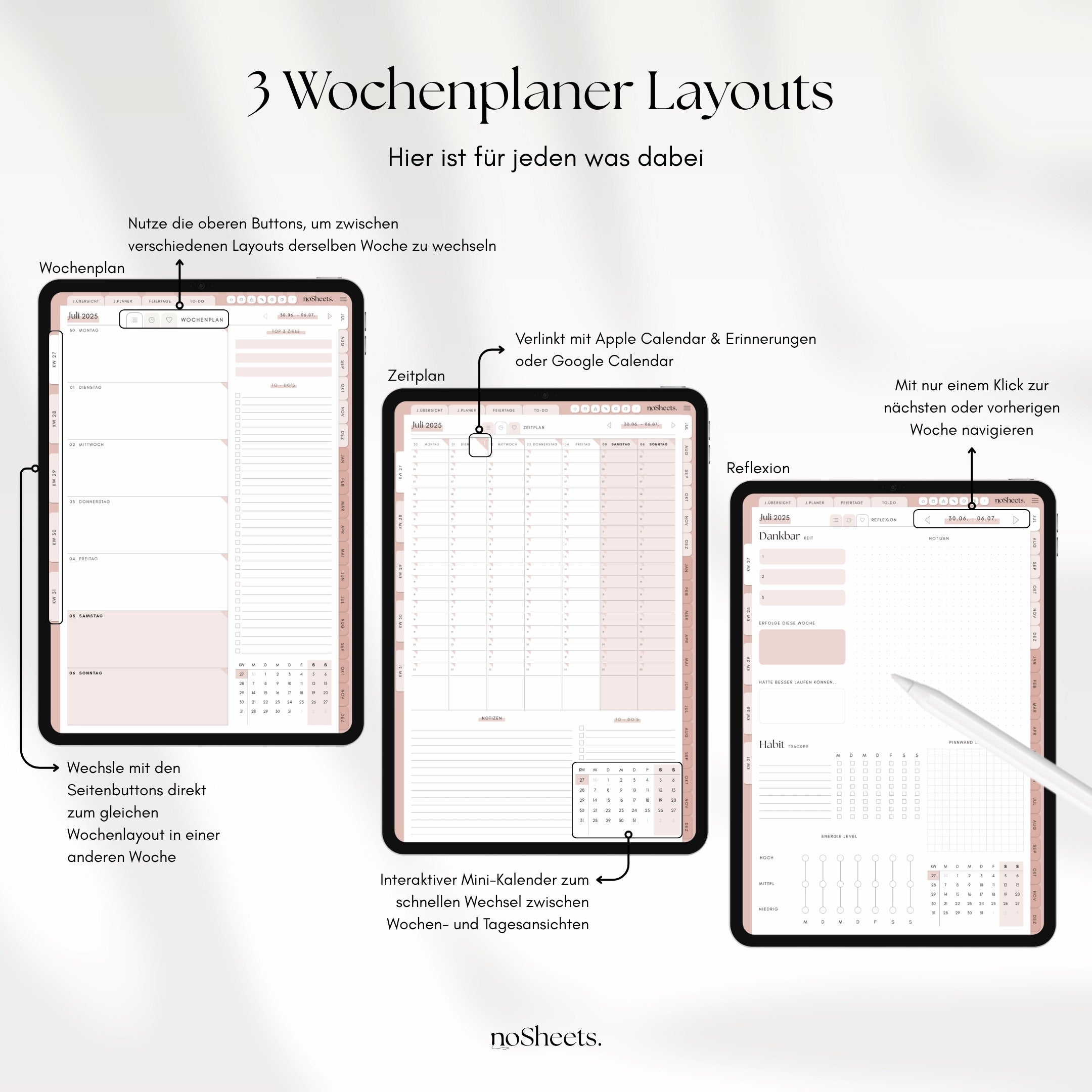 18 Monate Planer 25/26 | Vertikal