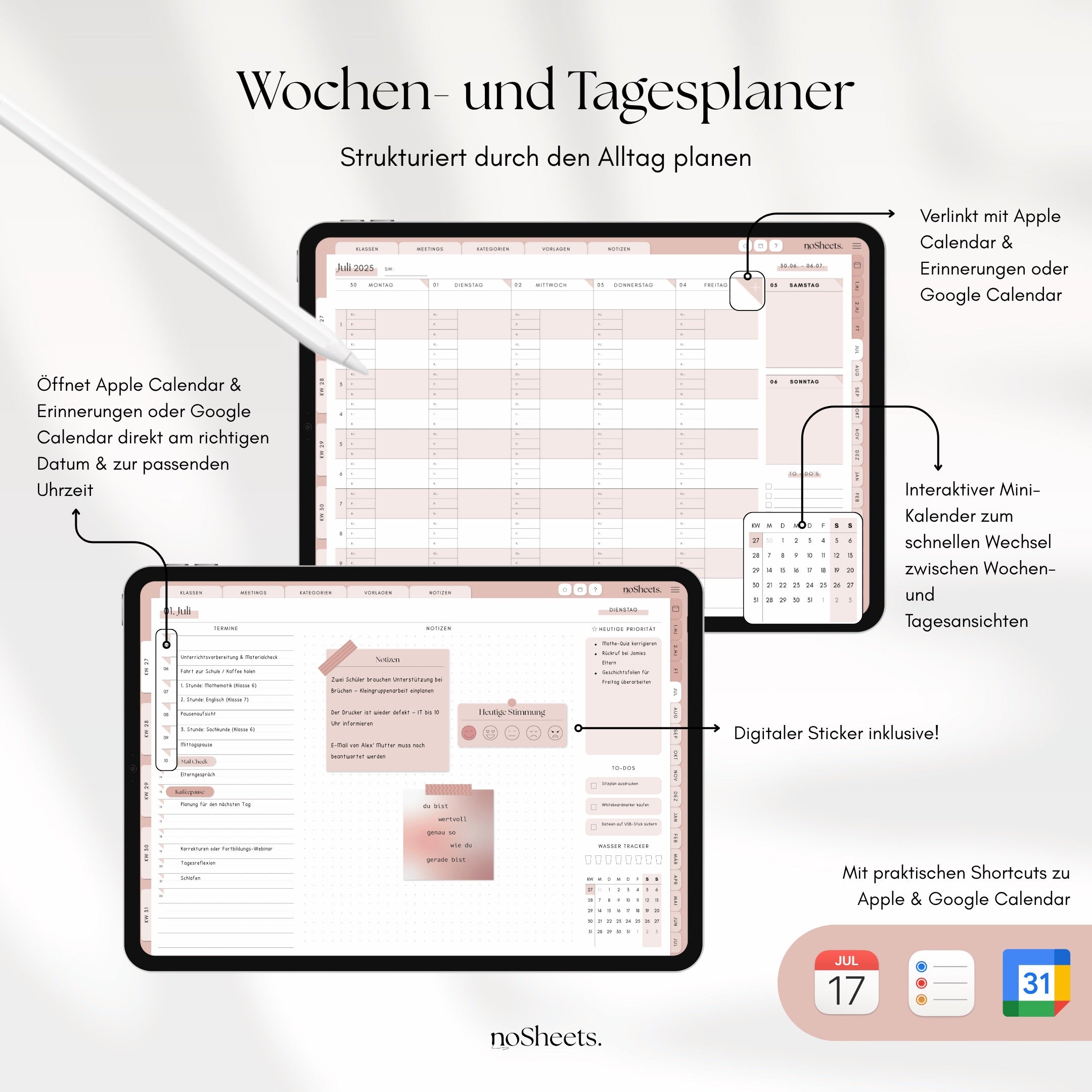 Lehrerkalender 25/26 | Horizontal