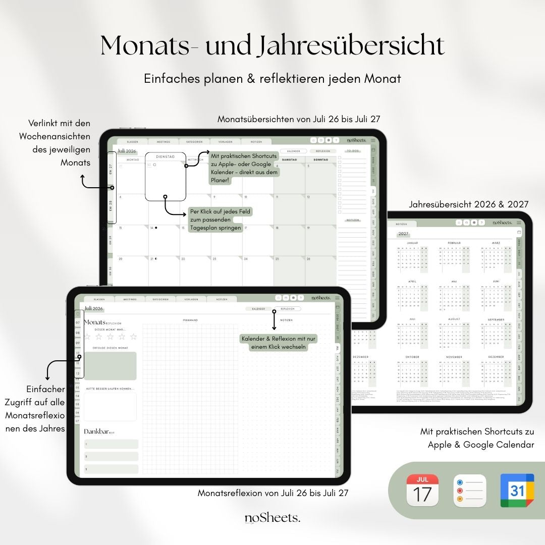 Lehrerkalender 26/27 | Horizontal