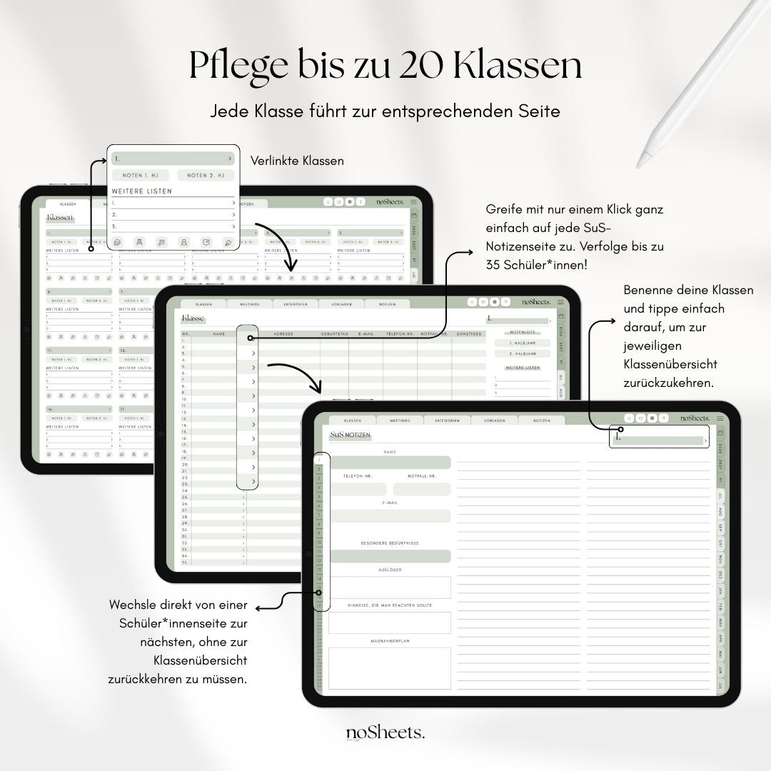 LehrerBundle 26/27 | Planer + Sticker + Schriftart