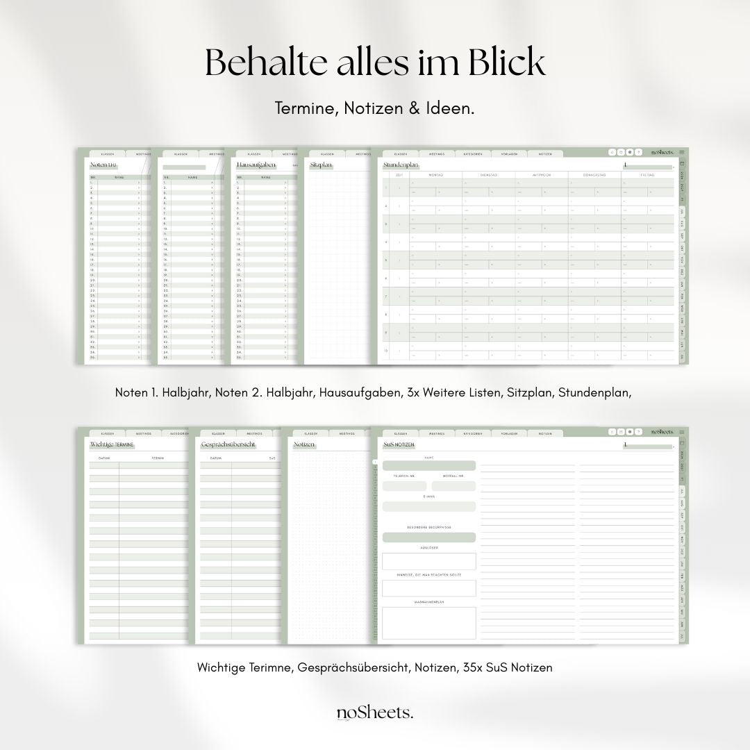Lehrerkalender 26/27 | Horizontal