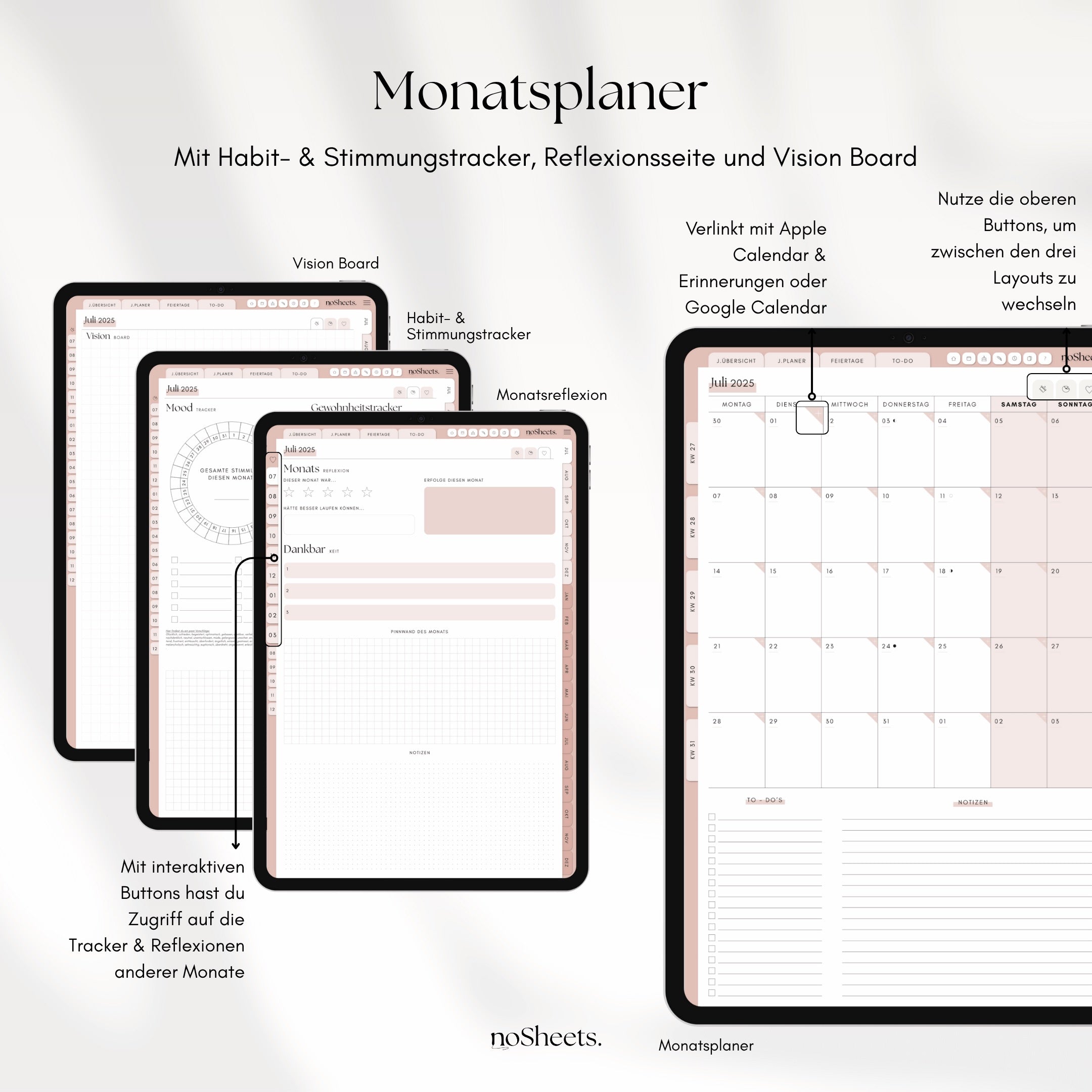 18 Monate Planer 25/26 | Vertikal