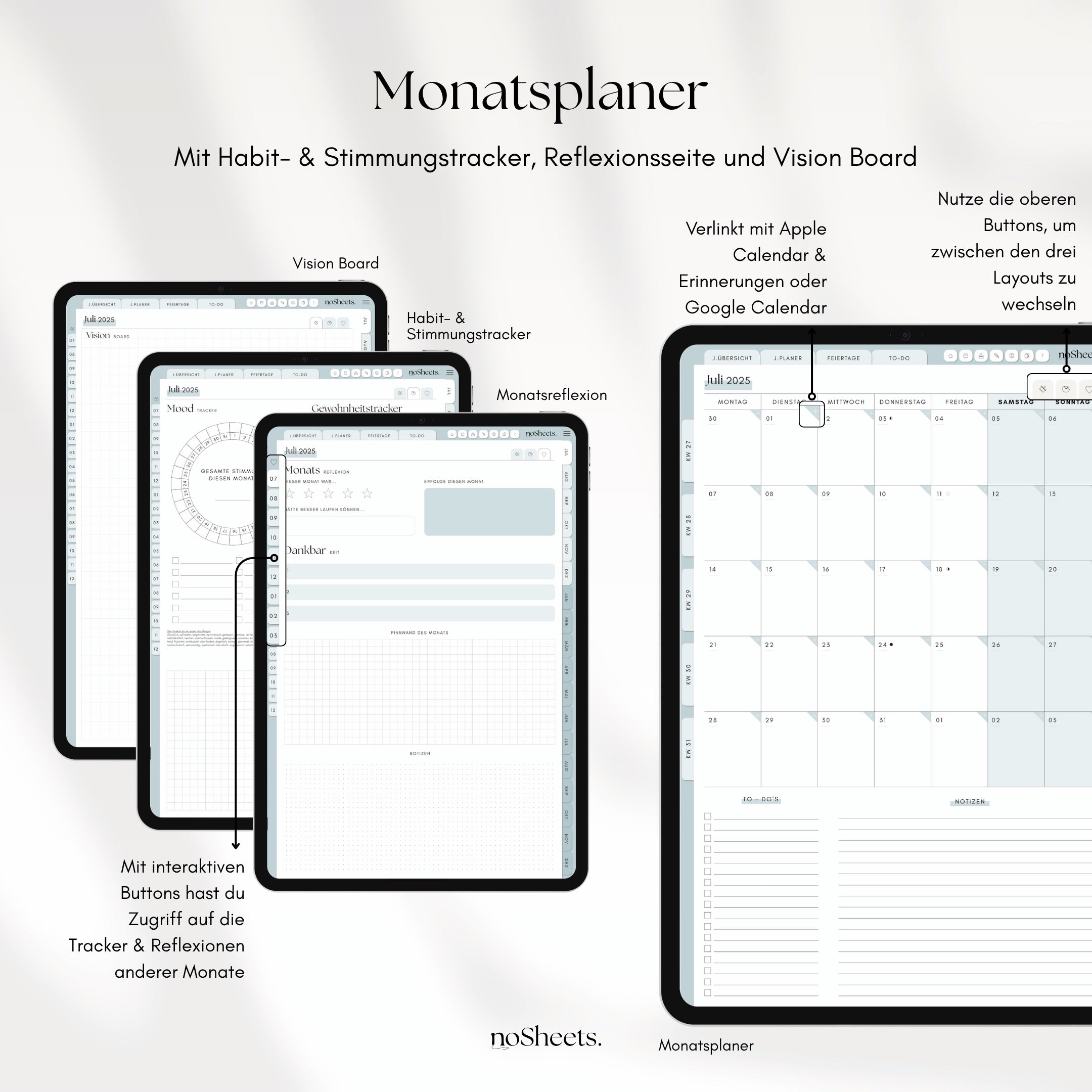 18 Monate Planer 25/26 | Vertikal
