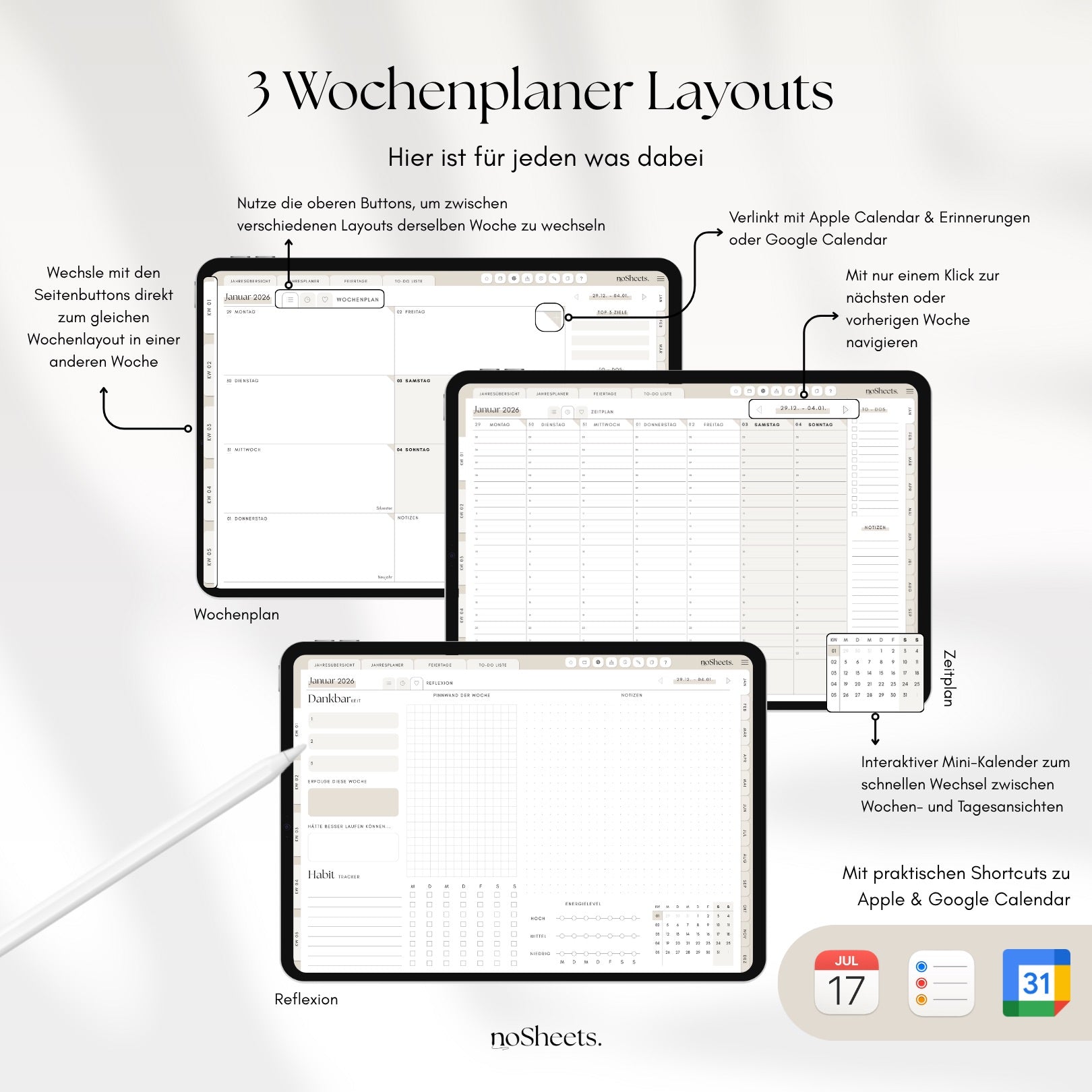 Planer 2026 | Horizontal