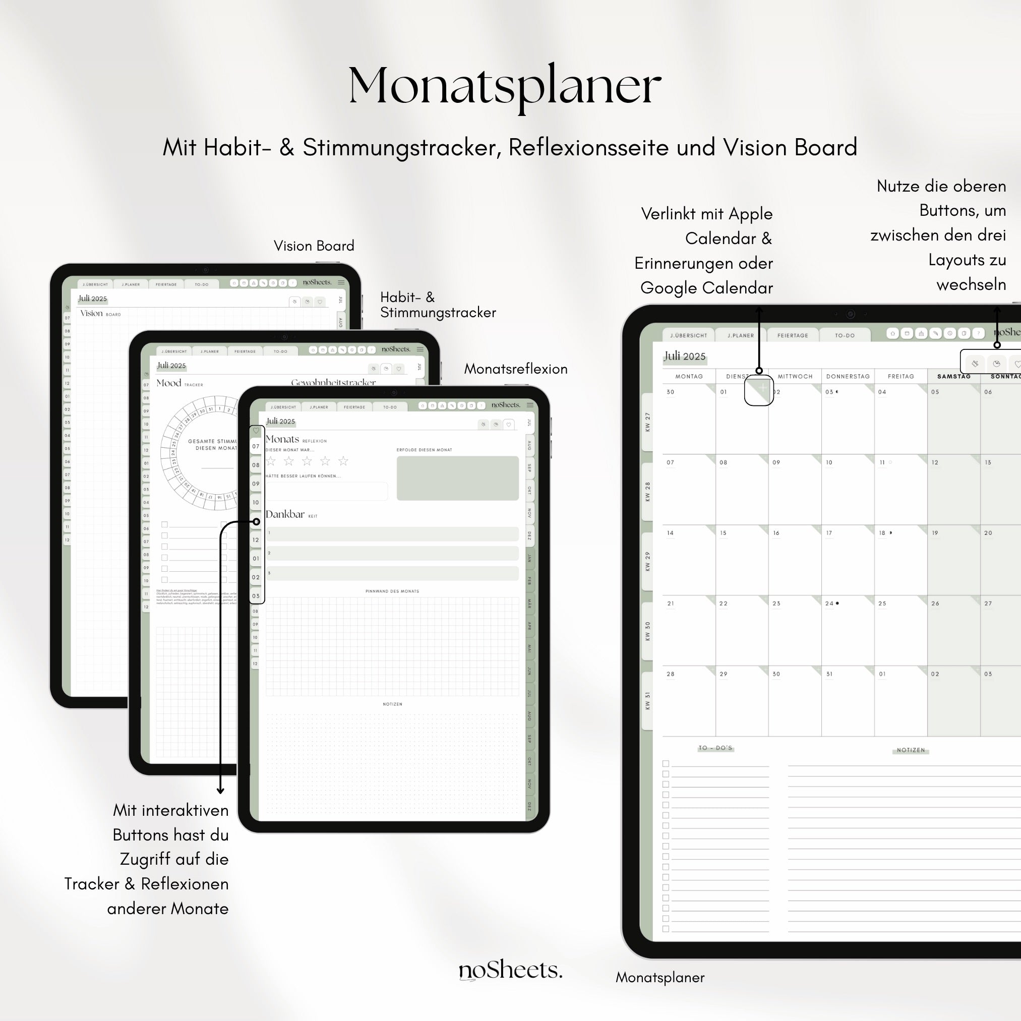 18 Monate Planer 25/26 | Vertikal