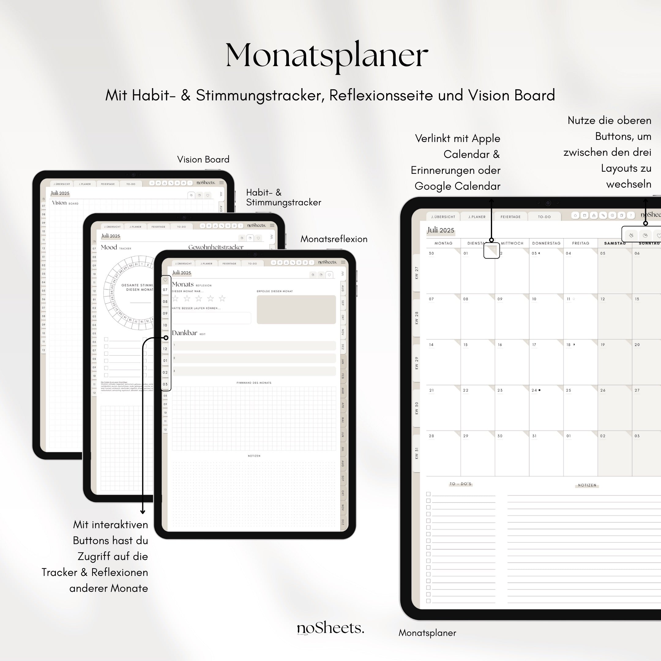 18 Monate Planer 25/26 | Vertikal