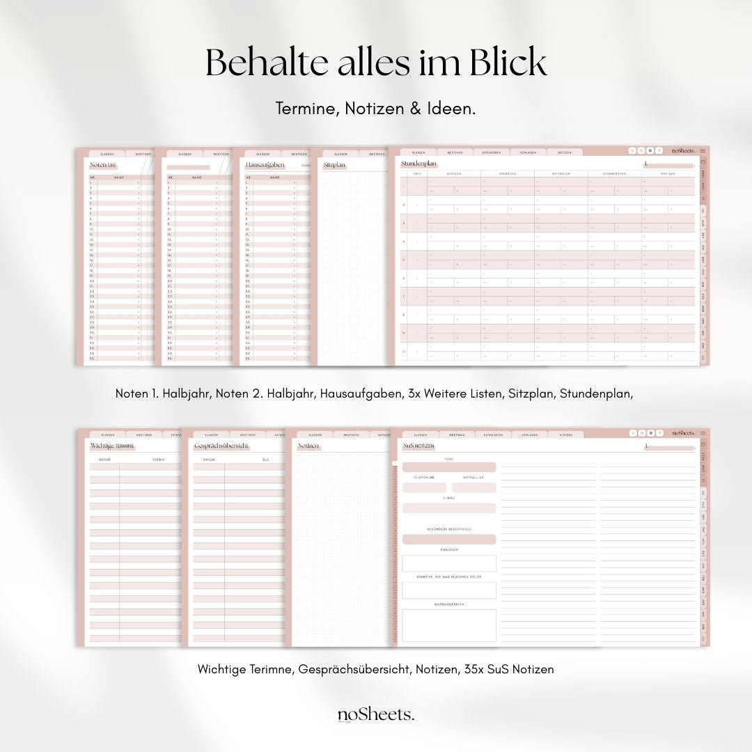 Lehrerkalender 26/27 | Horizontal