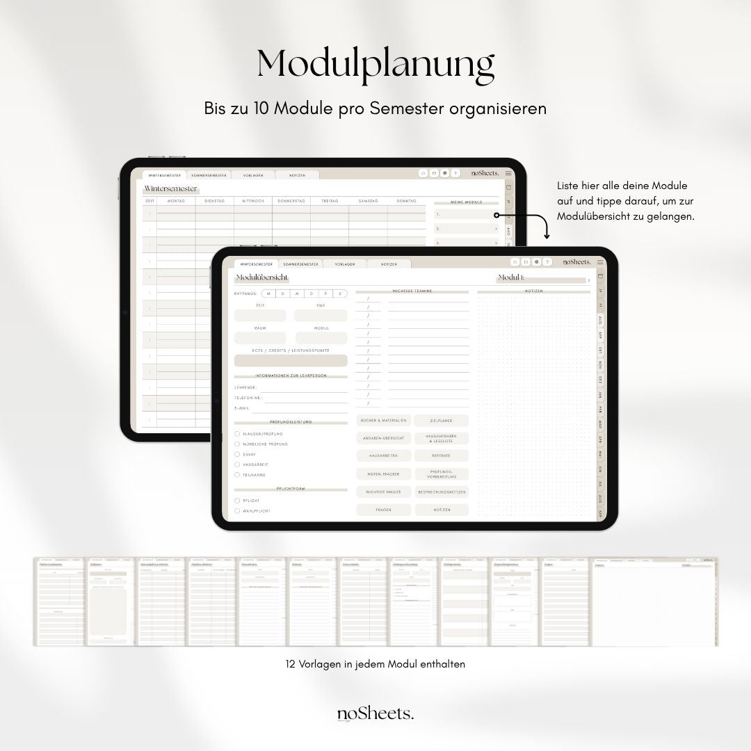 Studienplaner 25/26 | Horizontal