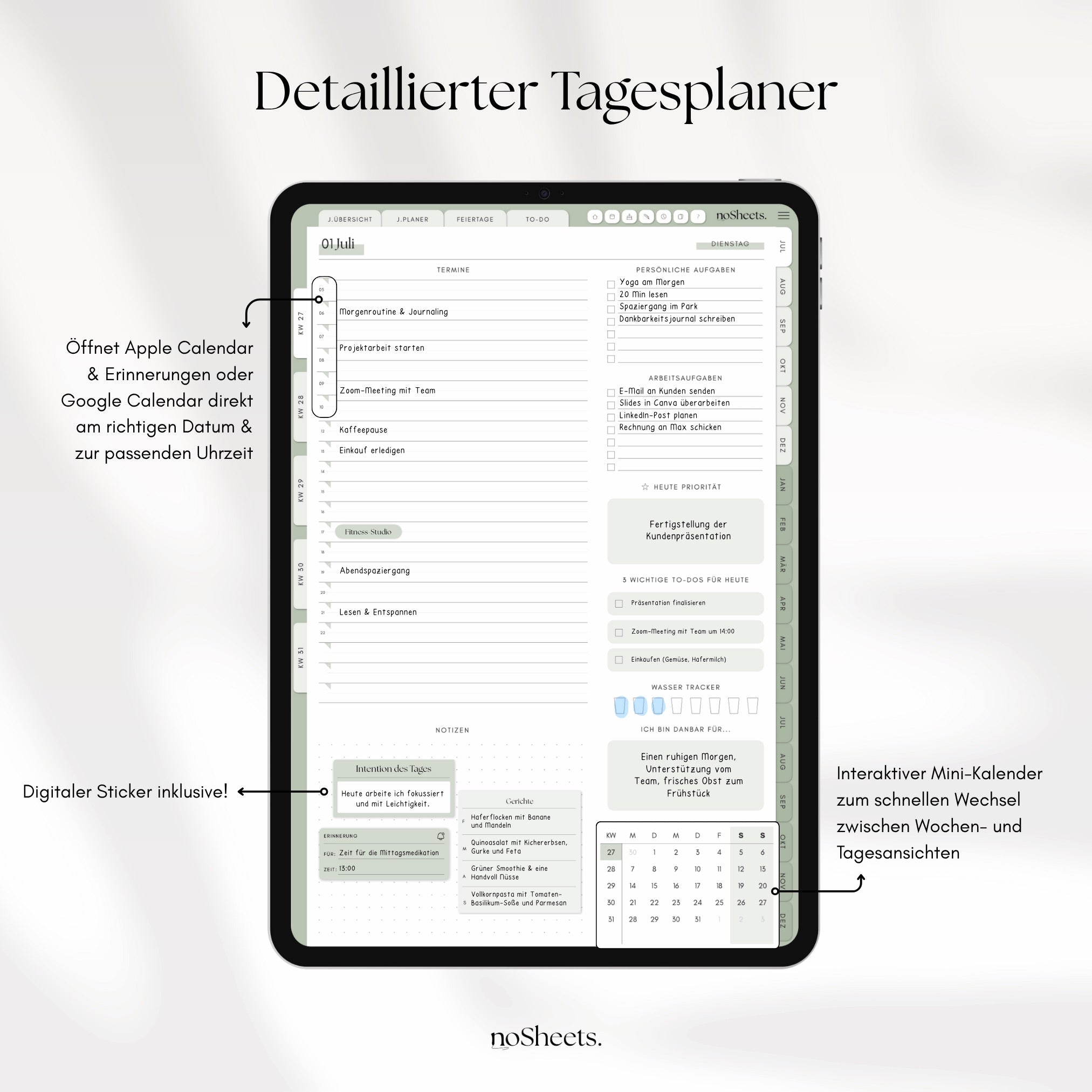 18 Monate Planer 25/26 | Vertikal