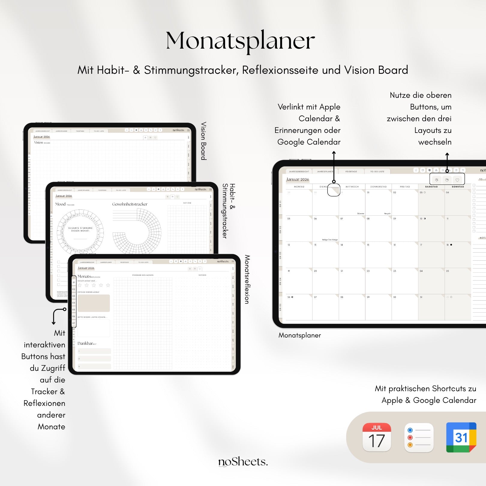 Planer 2026 | Horizontal