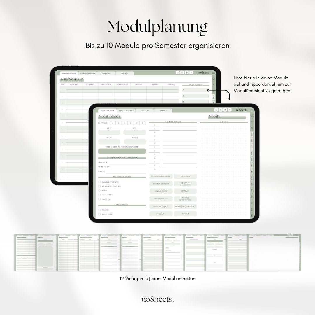 Studienplaner 25/26 | Horizontal