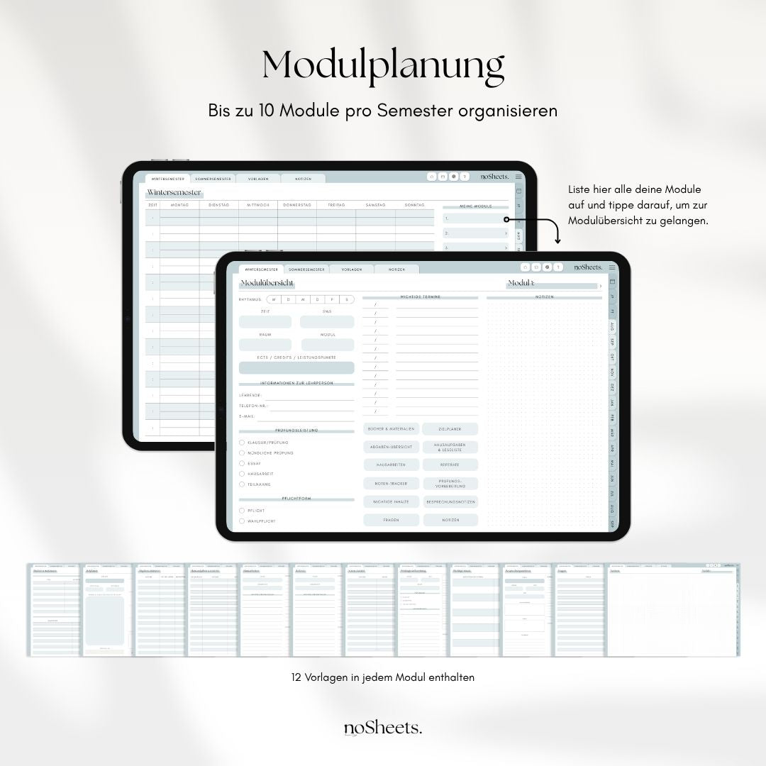 Studienplaner 25/26 | Horizontal