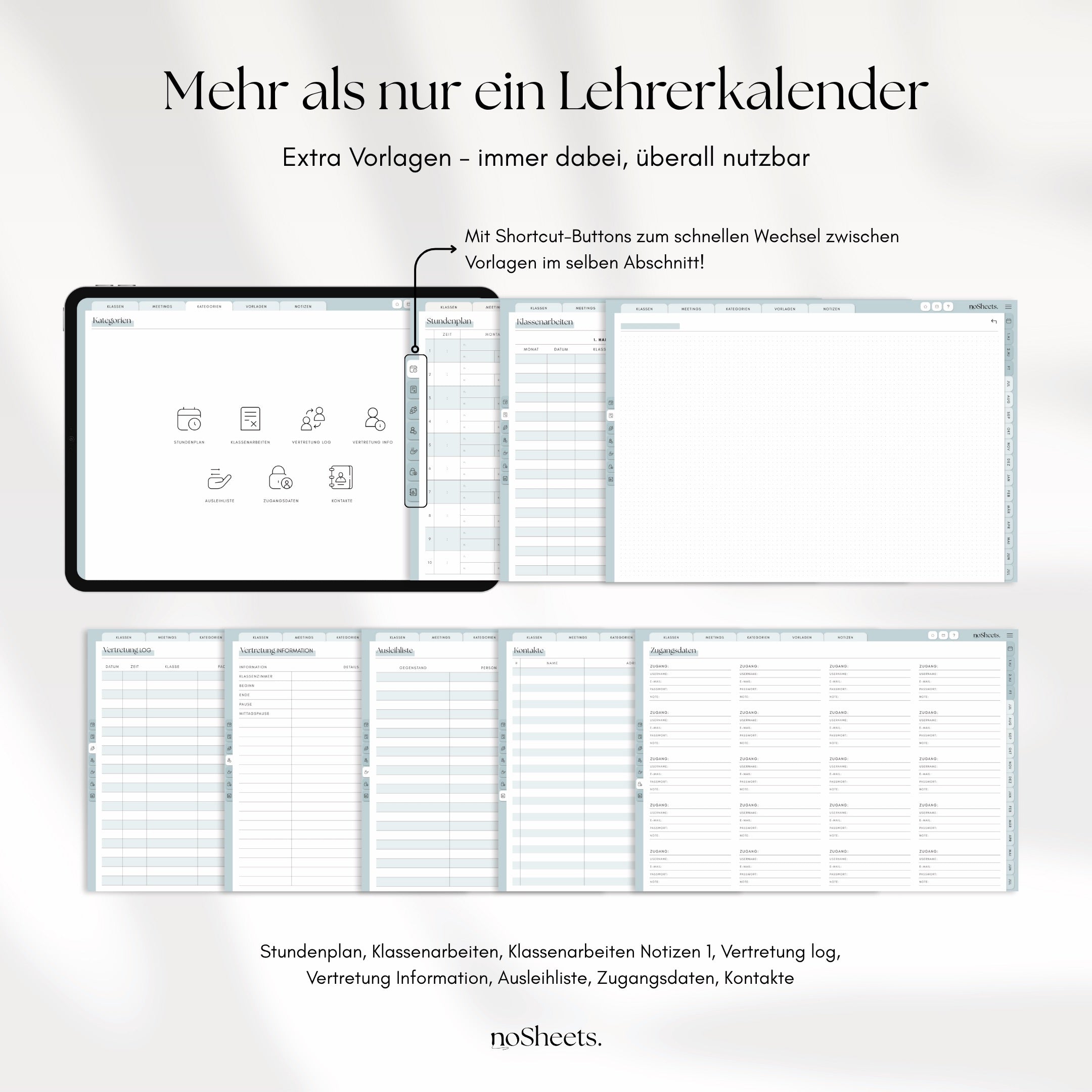 Lehrerkalender 25/26 | Horizontal