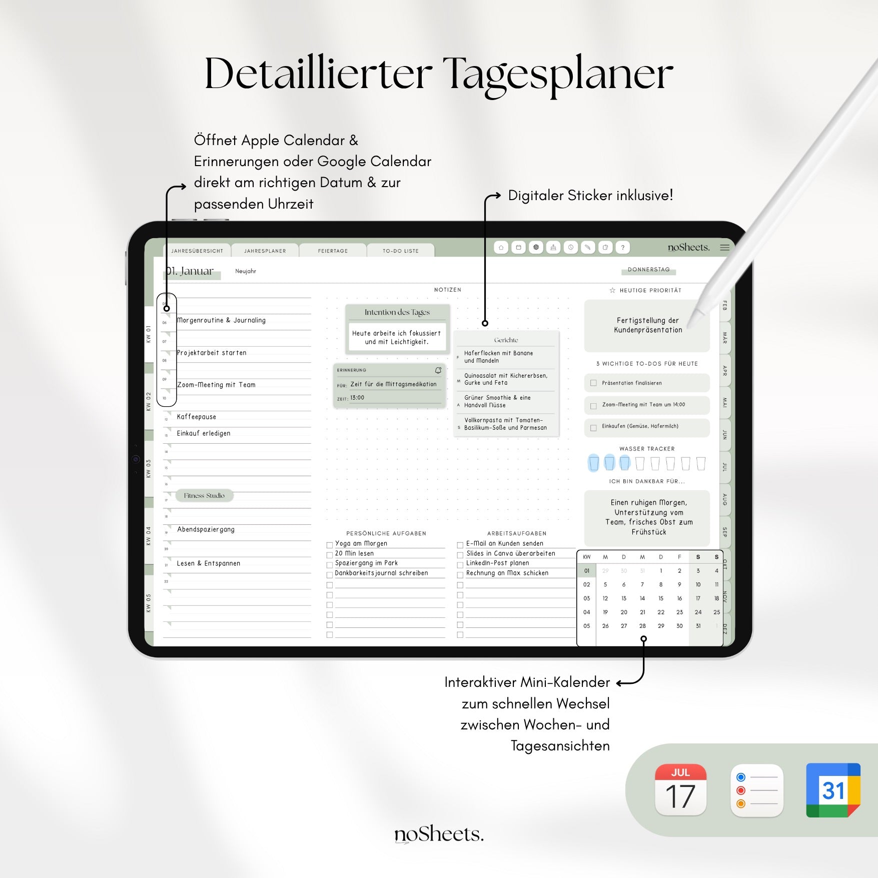 Planer 2026 | Horizontal
