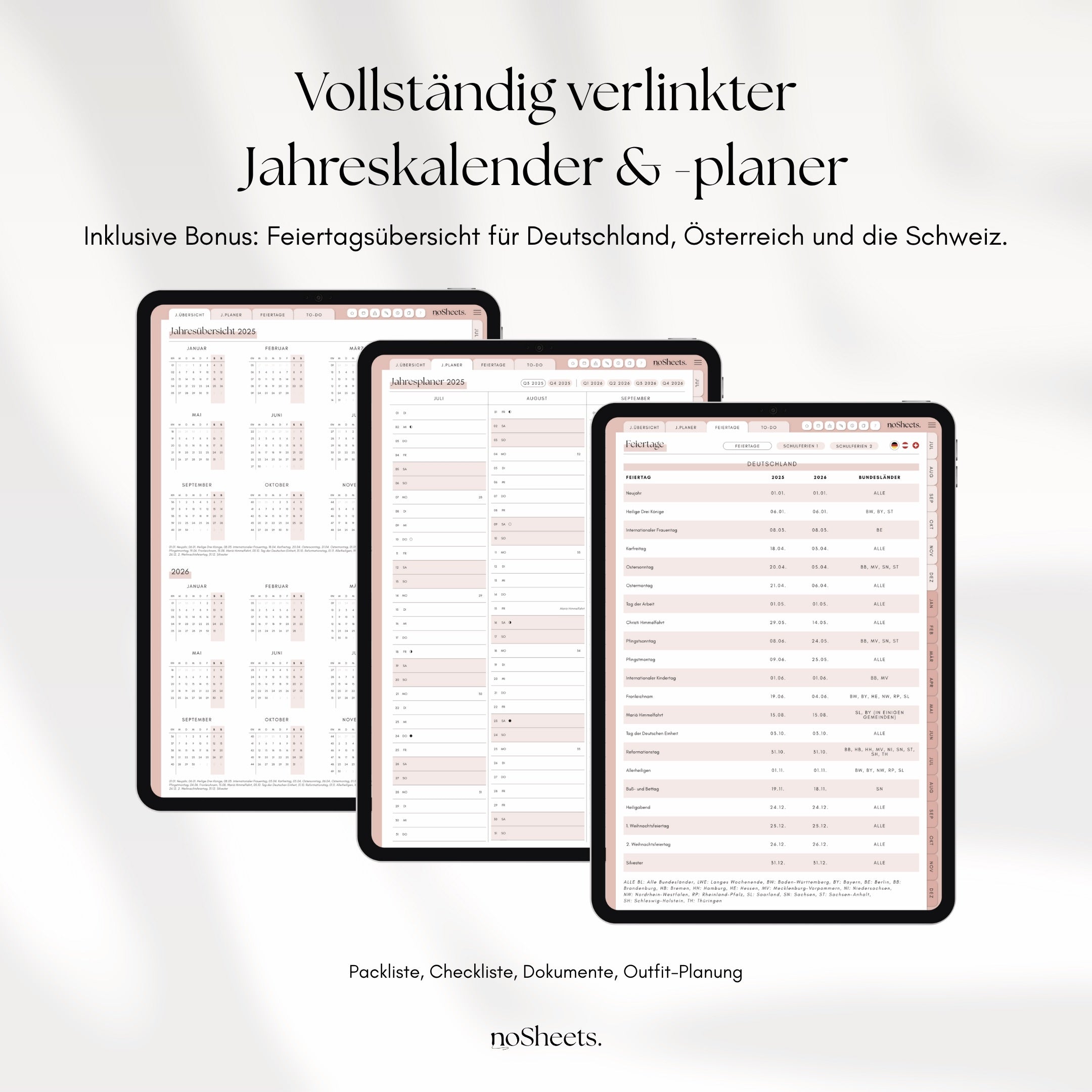 18 Monate Planer 25/26 | Vertikal