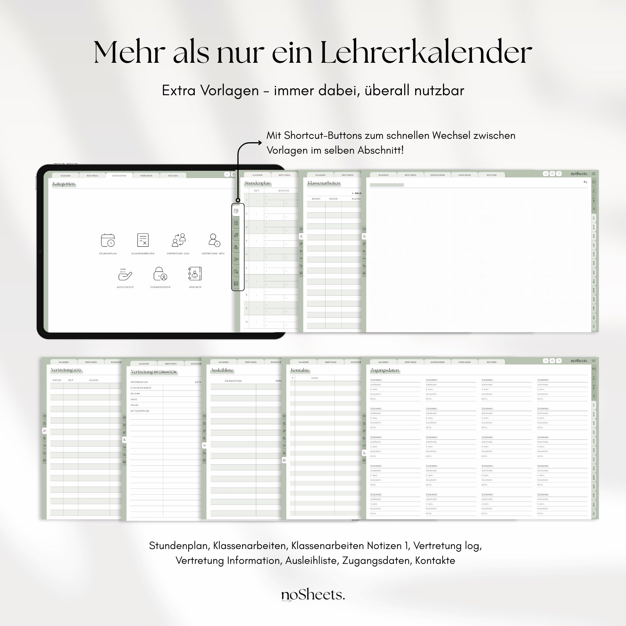 Lehrerkalender 25/26 | Horizontal