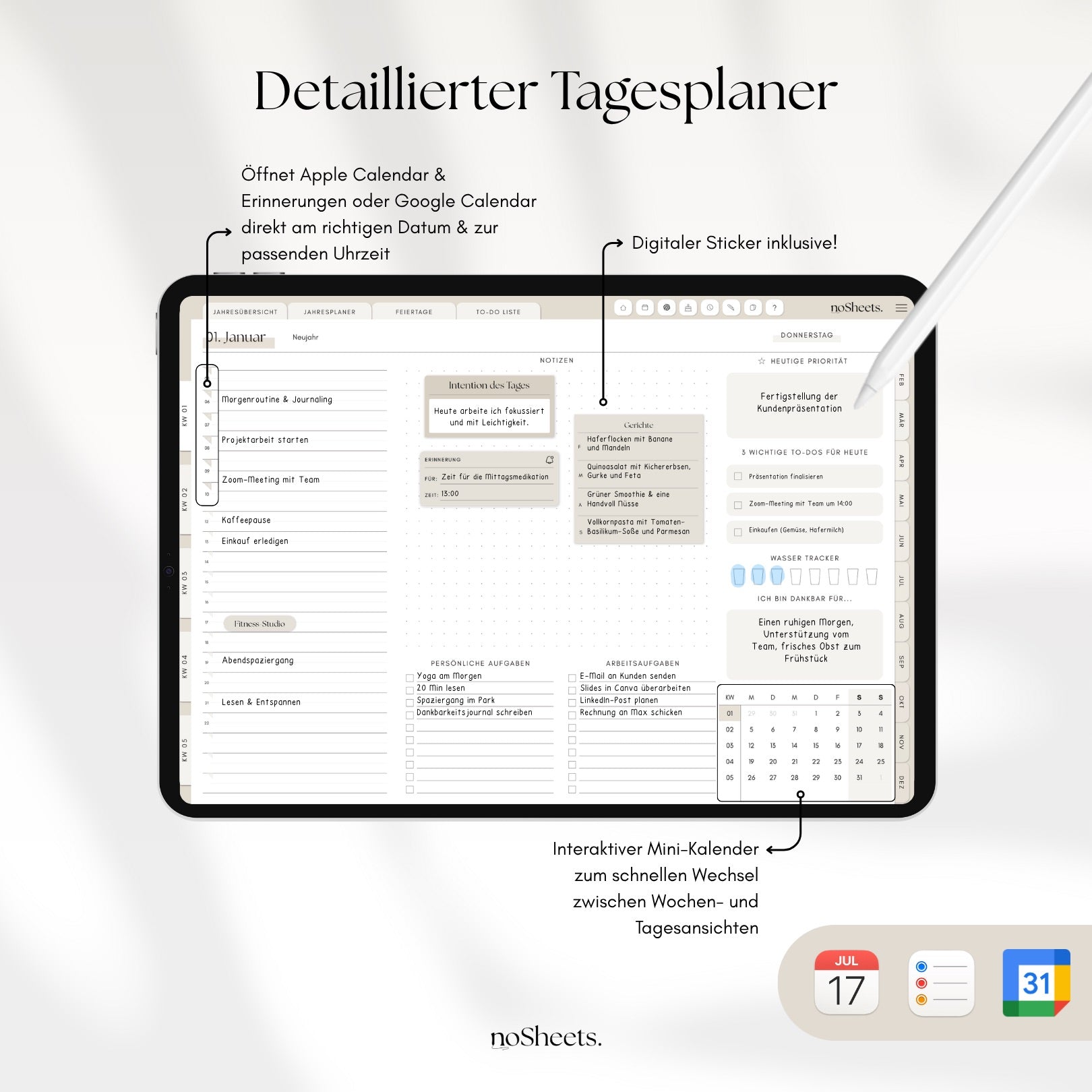 Planer 2026 | Horizontal