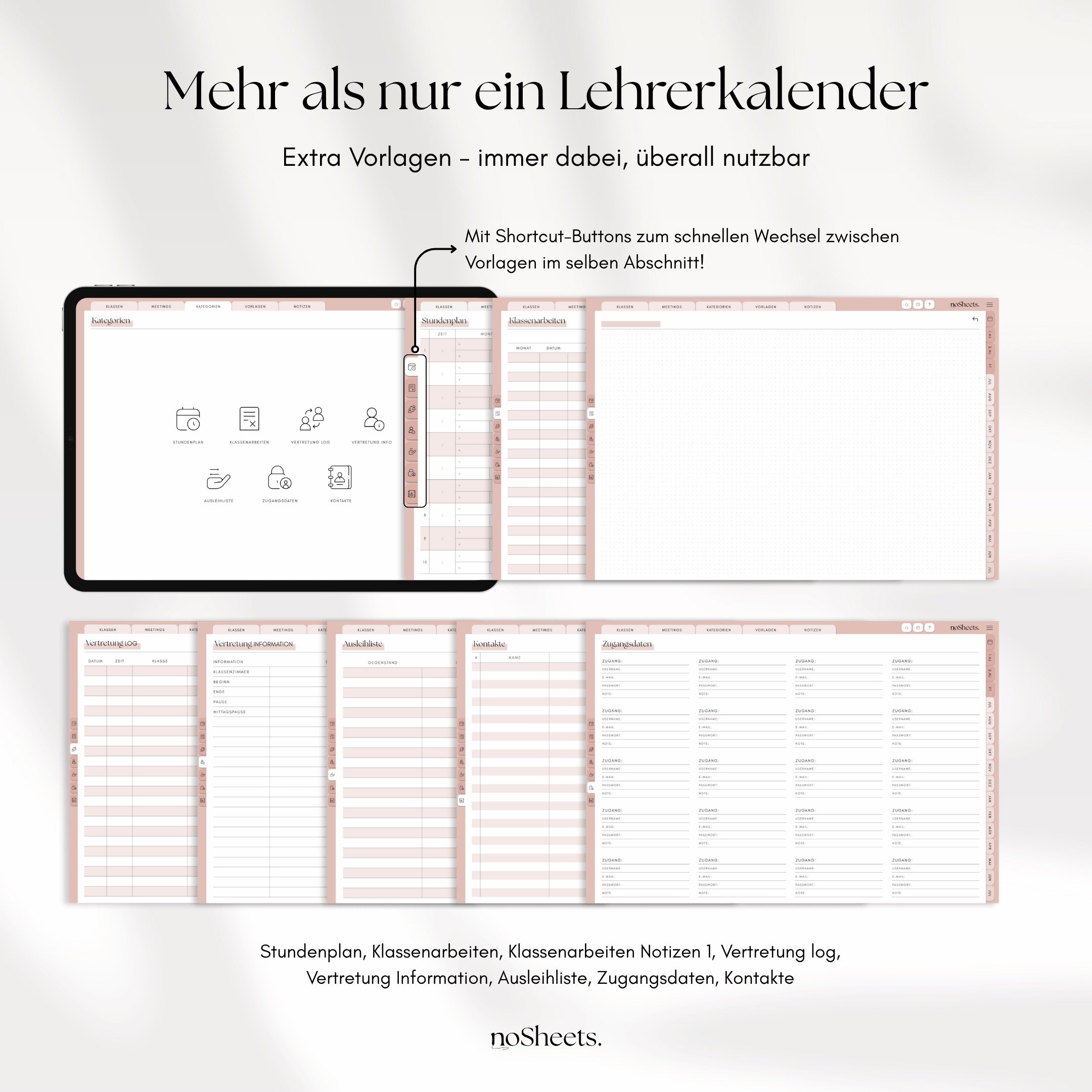 Lehrerkalender 25/26 | Horizontal