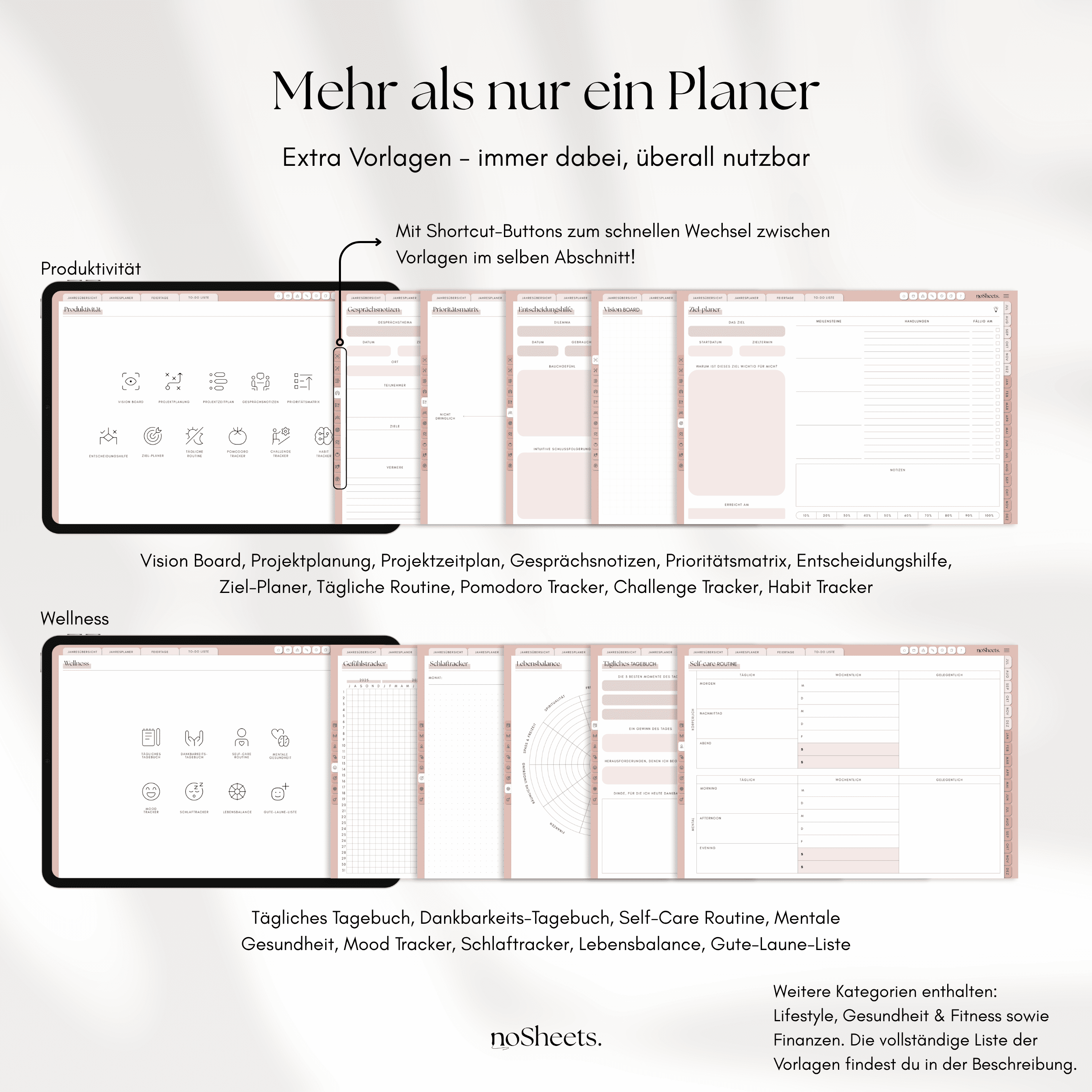 18 Monate Planer 25/26 | Horizontal
