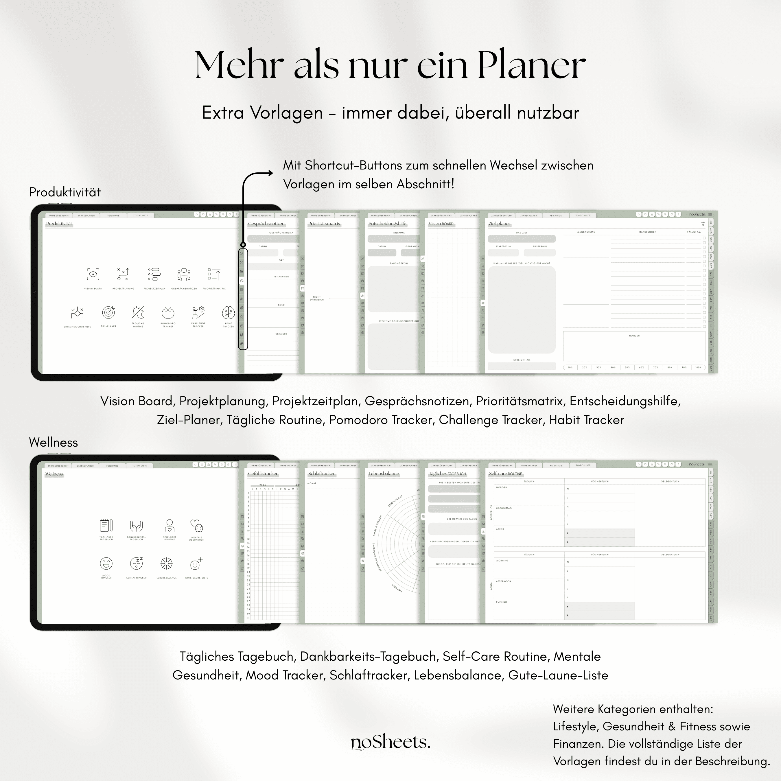 18 Monate Planer 25/26 | Horizontal