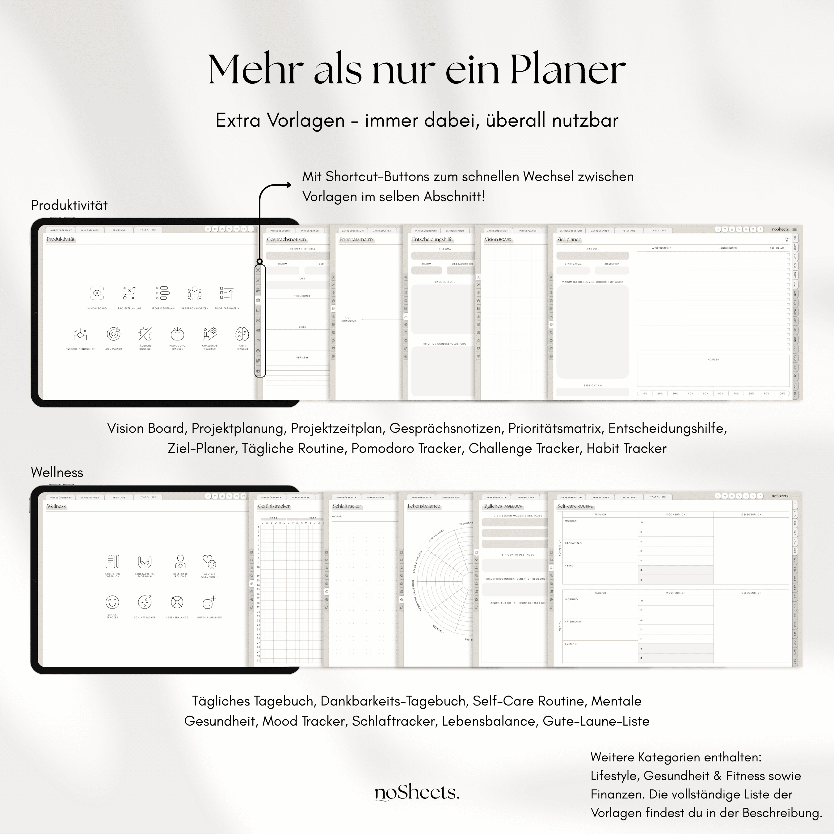 18 Monate Planer 25/26 | Horizontal