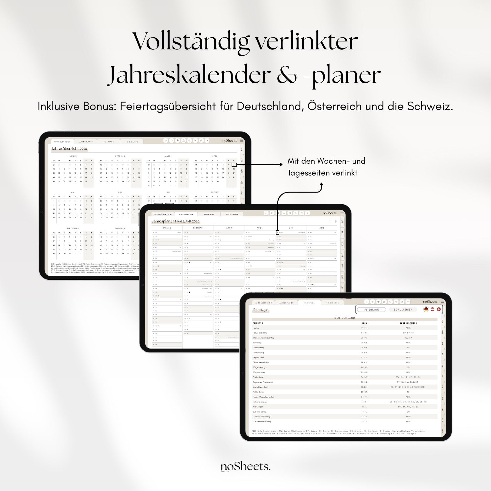 Planer 2026 | Horizontal
