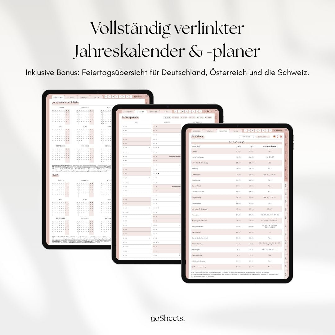18 Monate Planer 26/27 | Vertikal