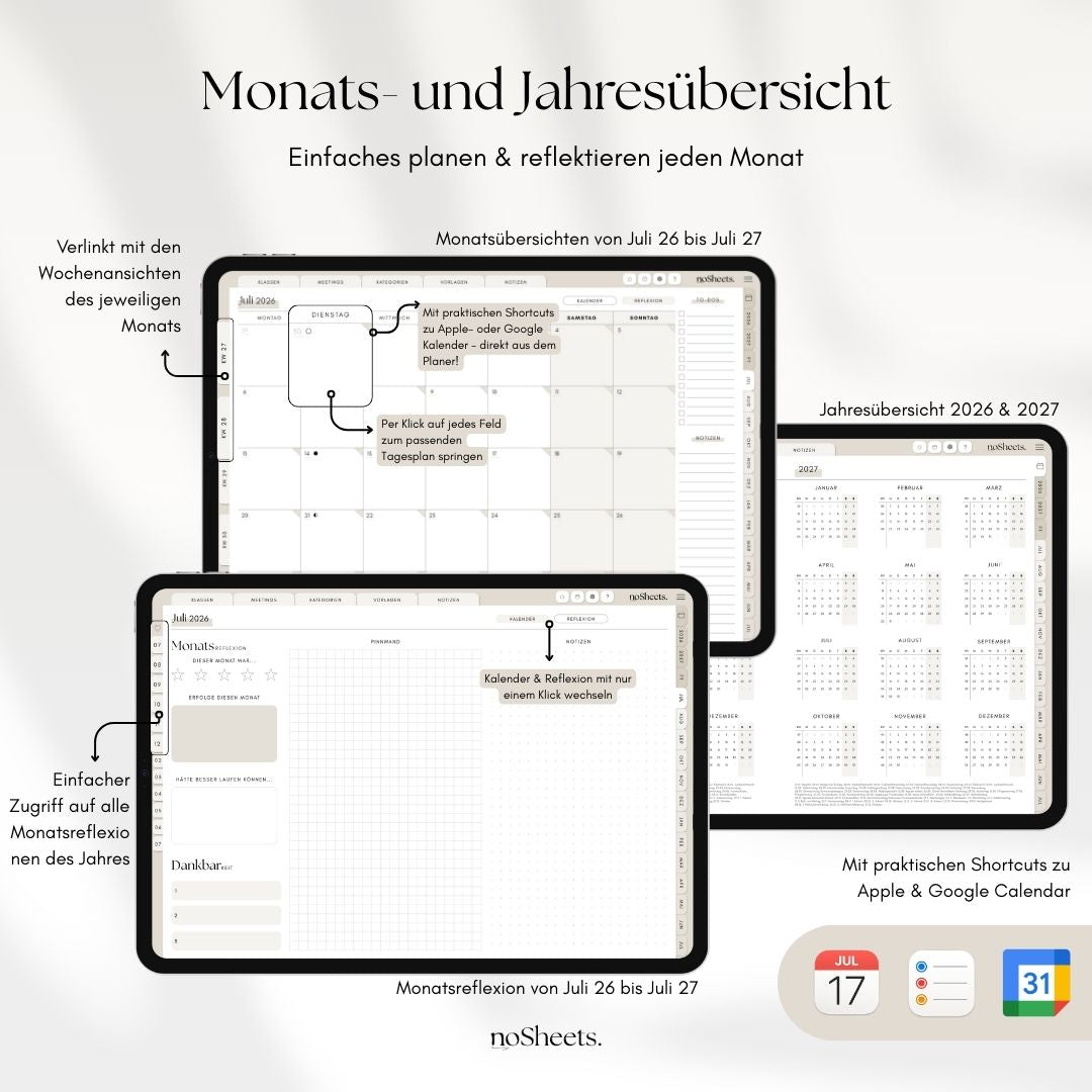 LehrerBundle 26/27 | Planer + Sticker + Schriftart