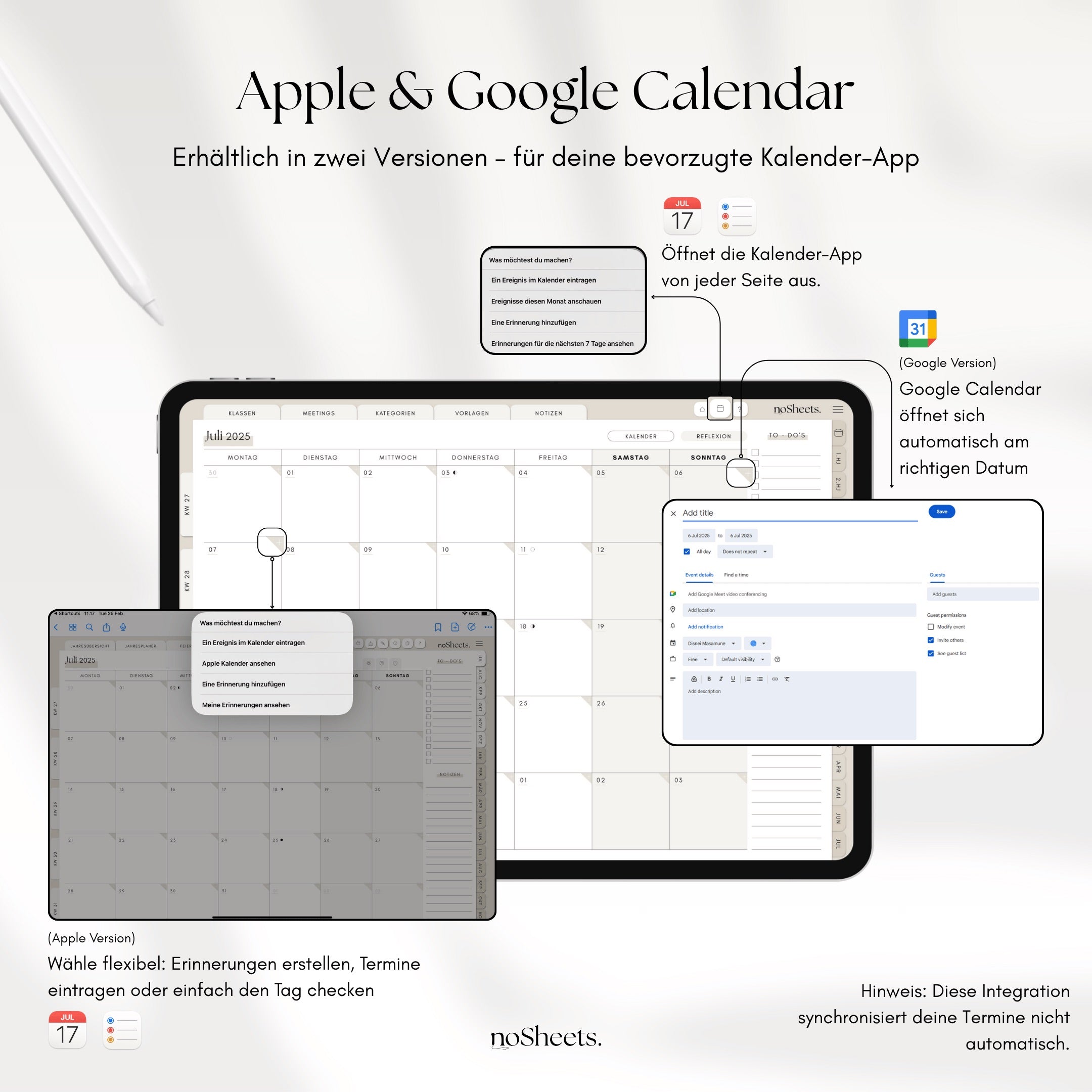 Lehrerkalender 25/26 | Horizontal