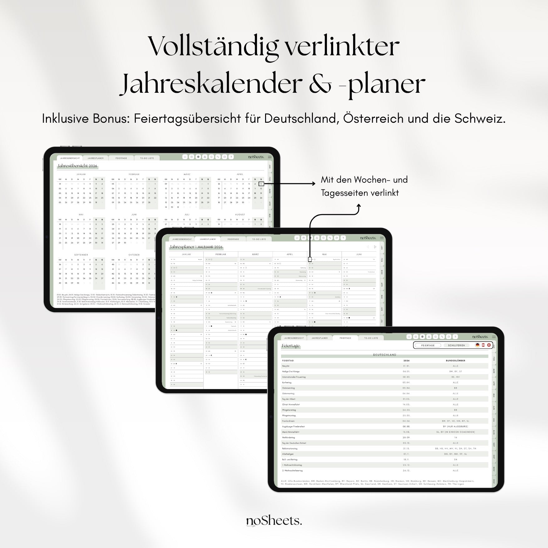 Planer 2026 | Horizontal