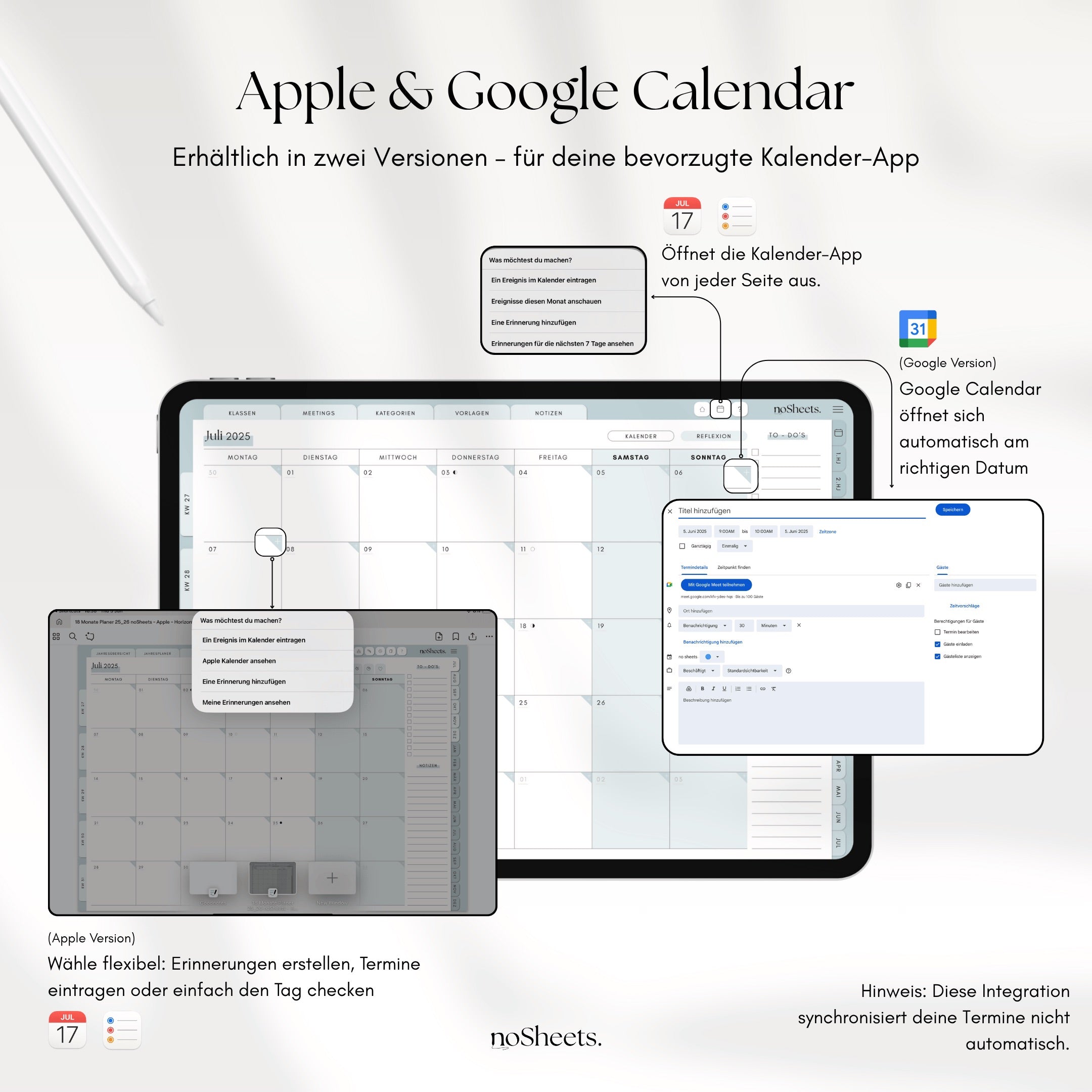 Lehrerkalender 25/26 | Horizontal