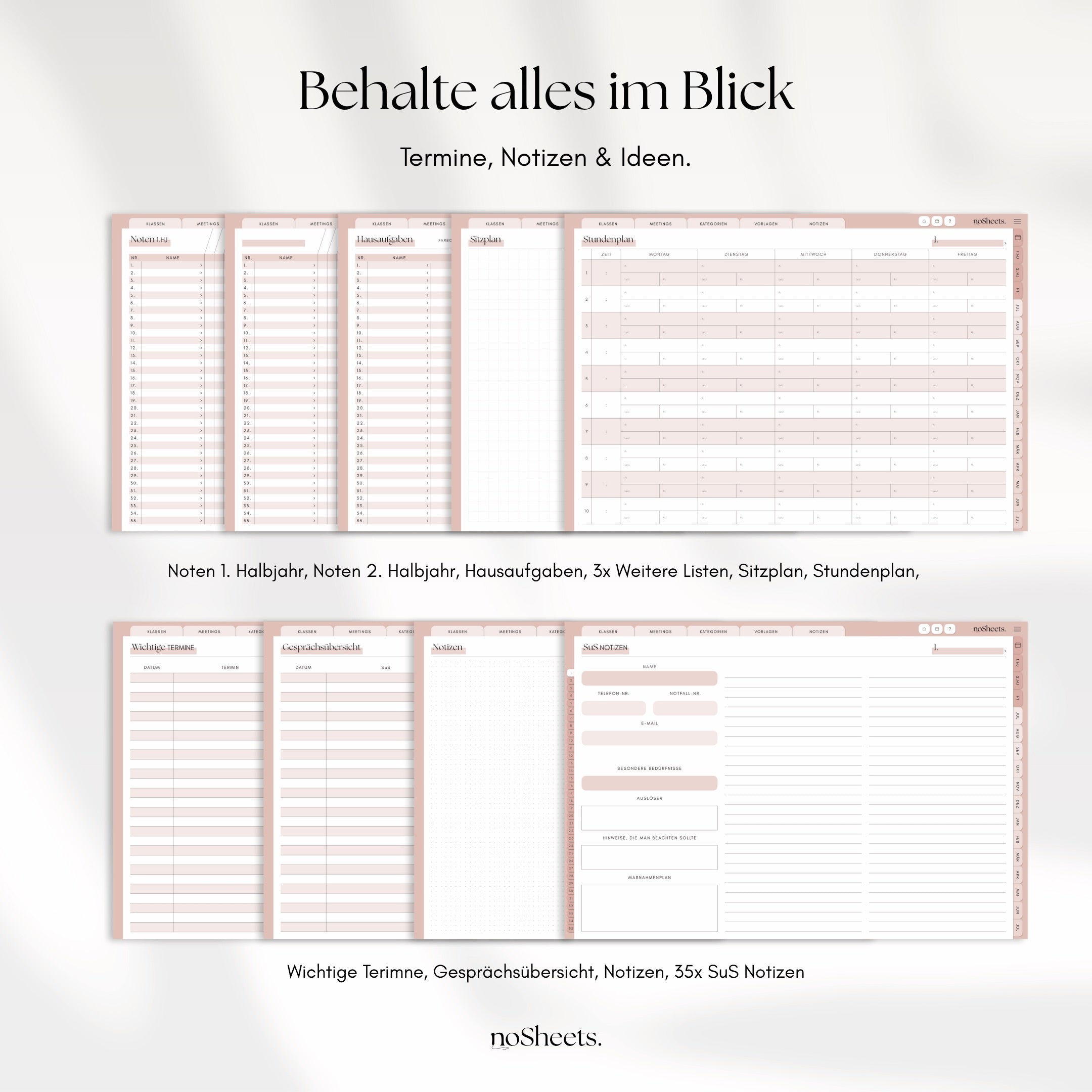 Lehrerkalender 25/26 | Horizontal