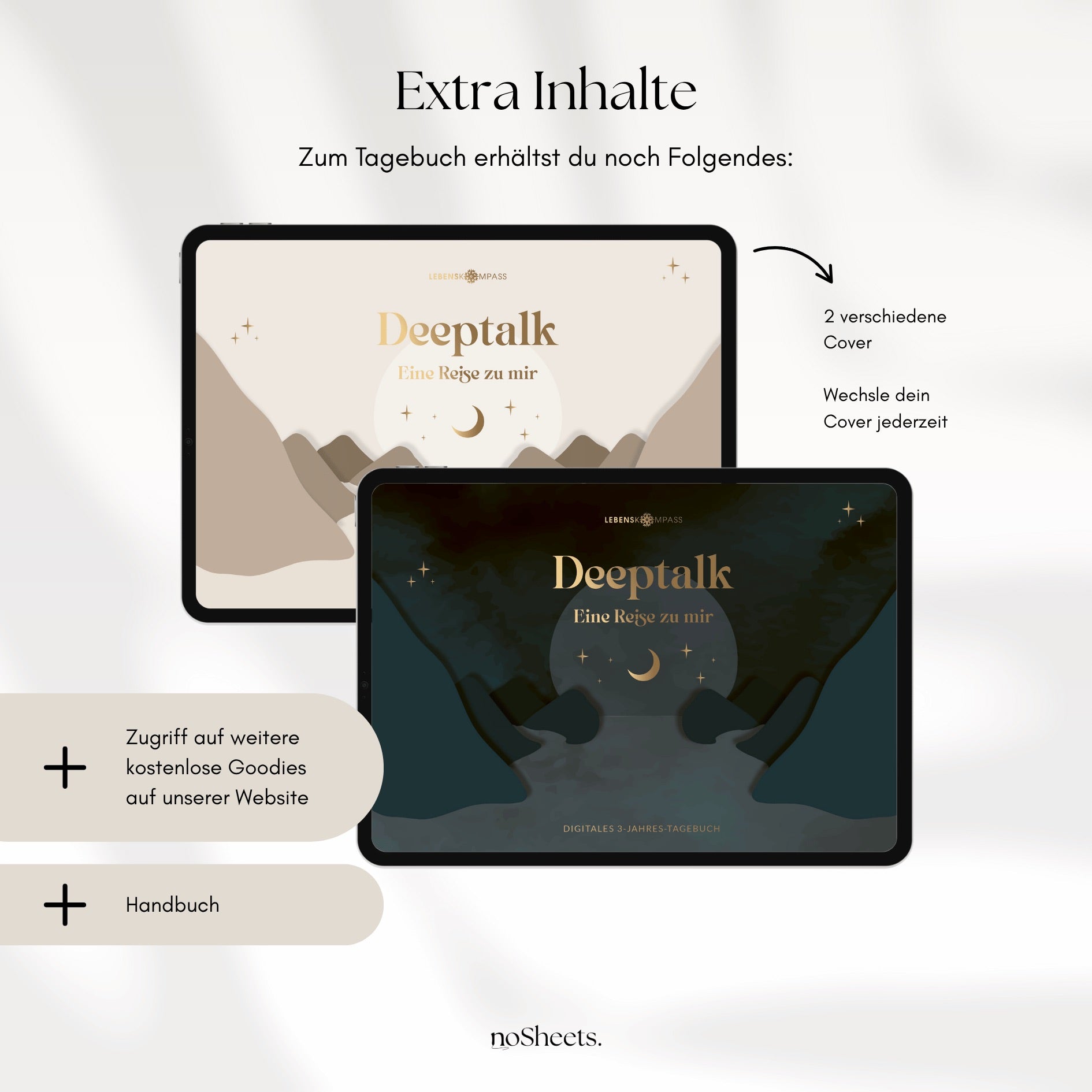 3 Jahres Tagebuch "Deeptalk"