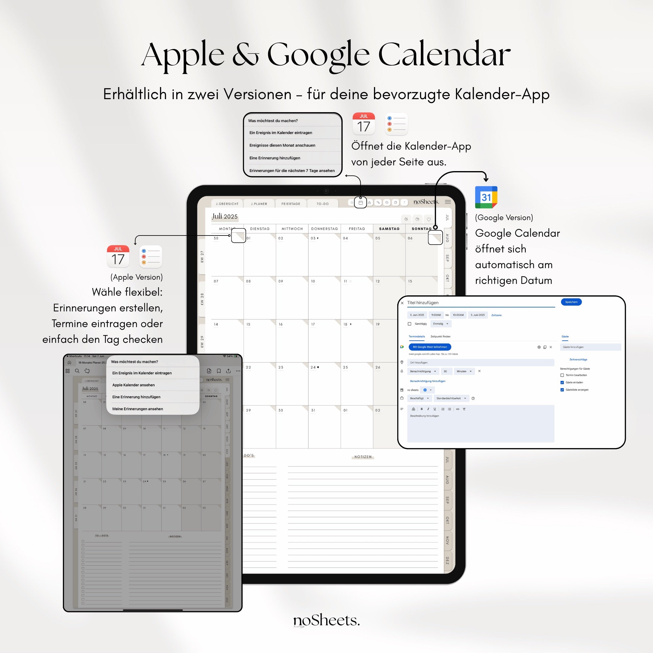 18 Monate Planer 25/26 | Vertikal