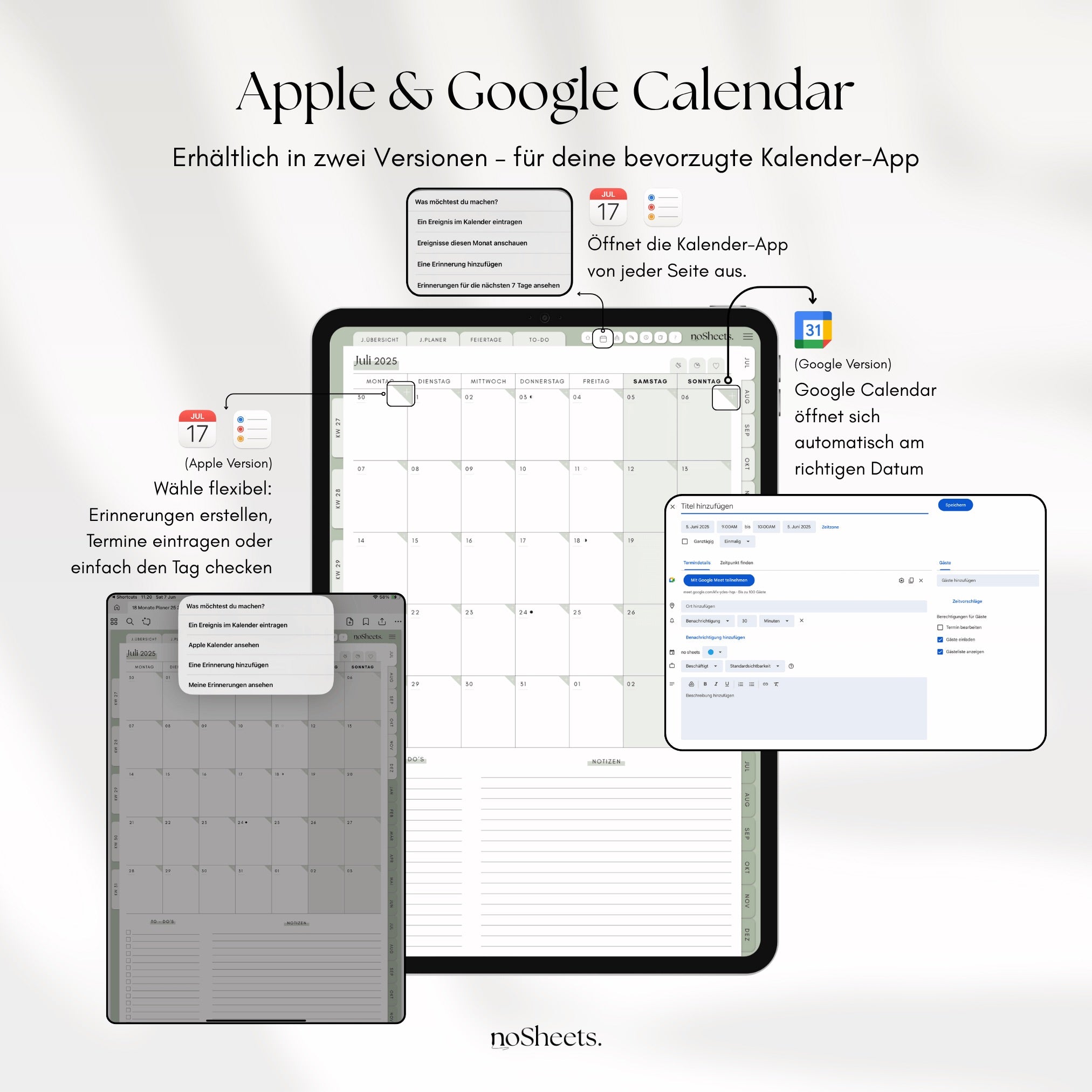 18 Monate Planer 25/26 | Vertikal