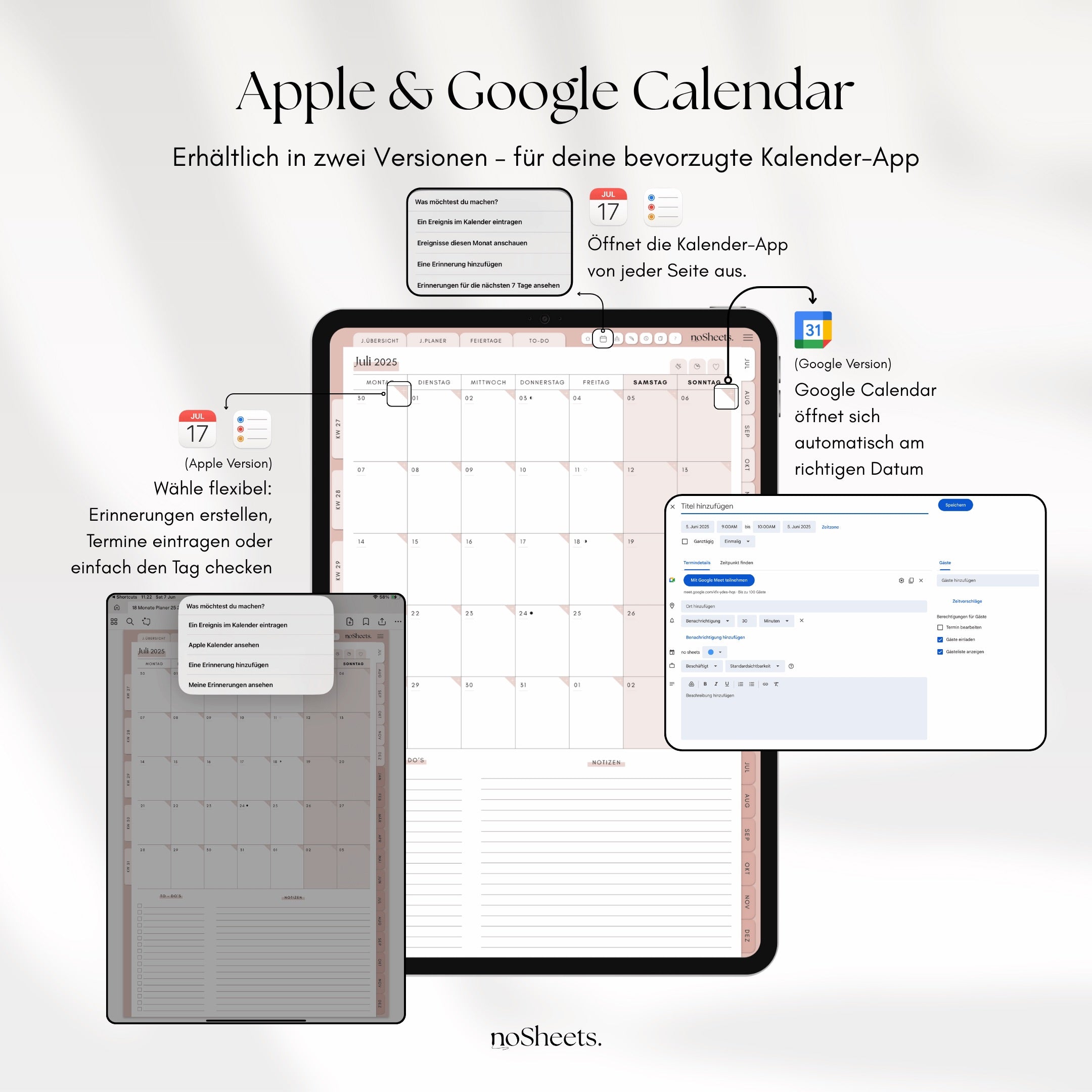 18 Monate Planer 25/26 | Vertikal