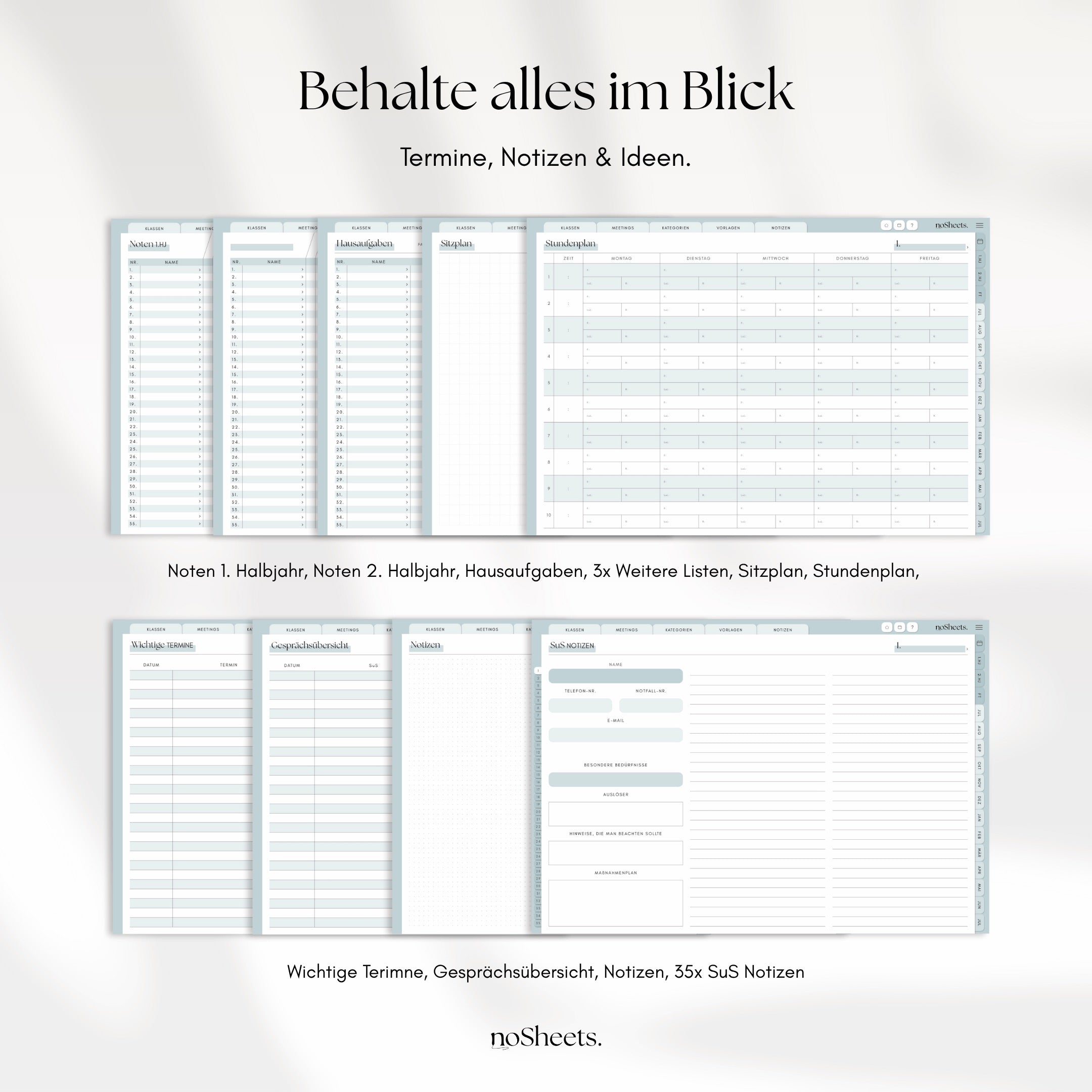 Lehrerkalender 25/26 | Horizontal
