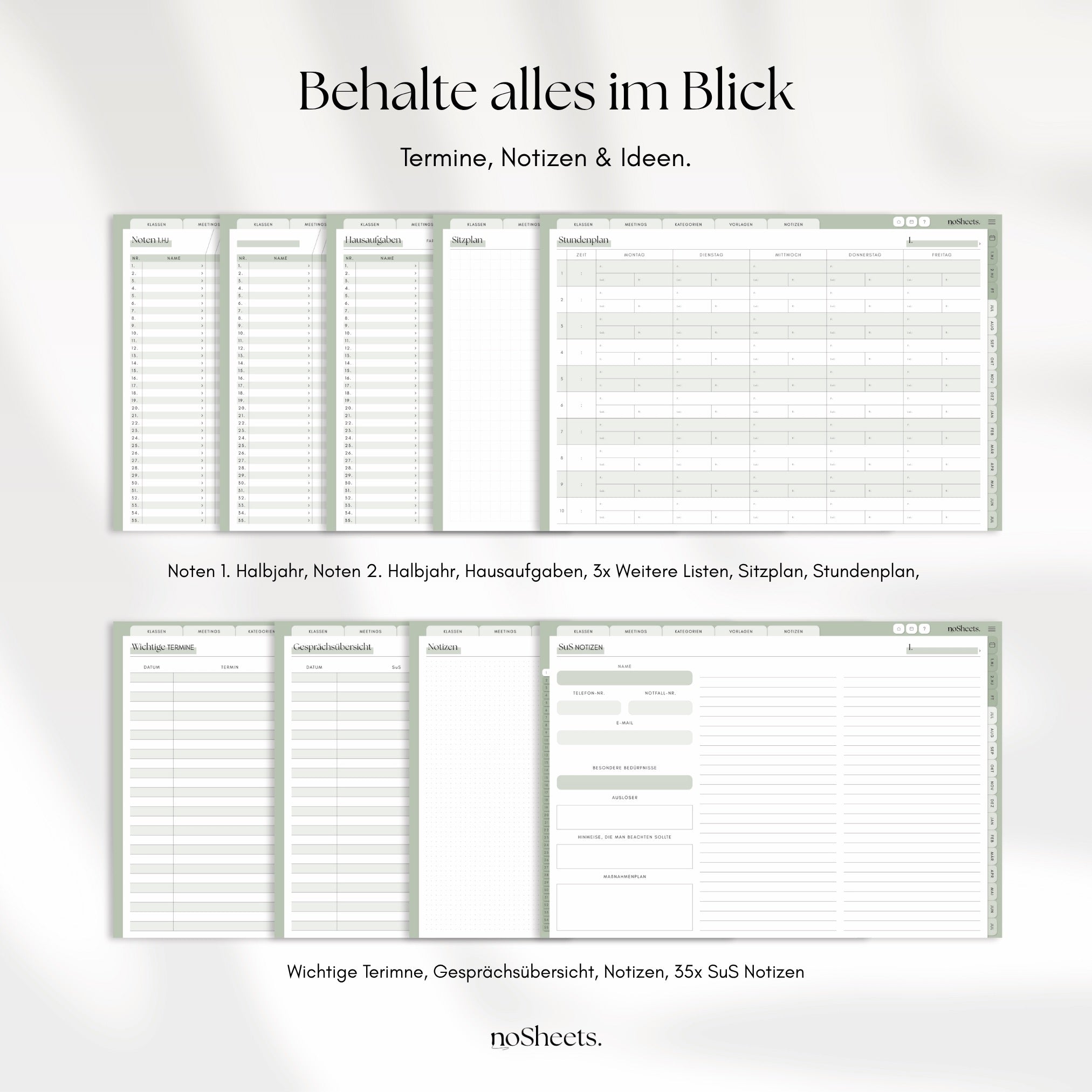 Lehrerkalender 25/26 | Horizontal