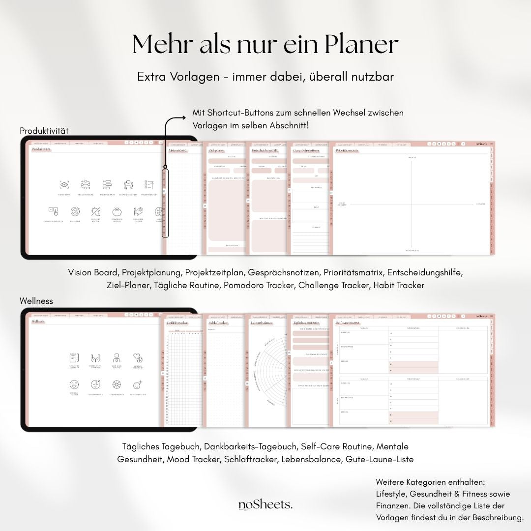 18 Monate Planer 26/27 | Horizontal