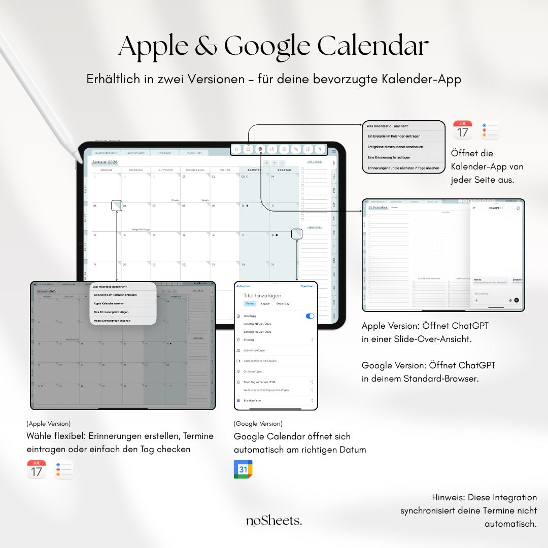 Planer 2026 | Horizontal