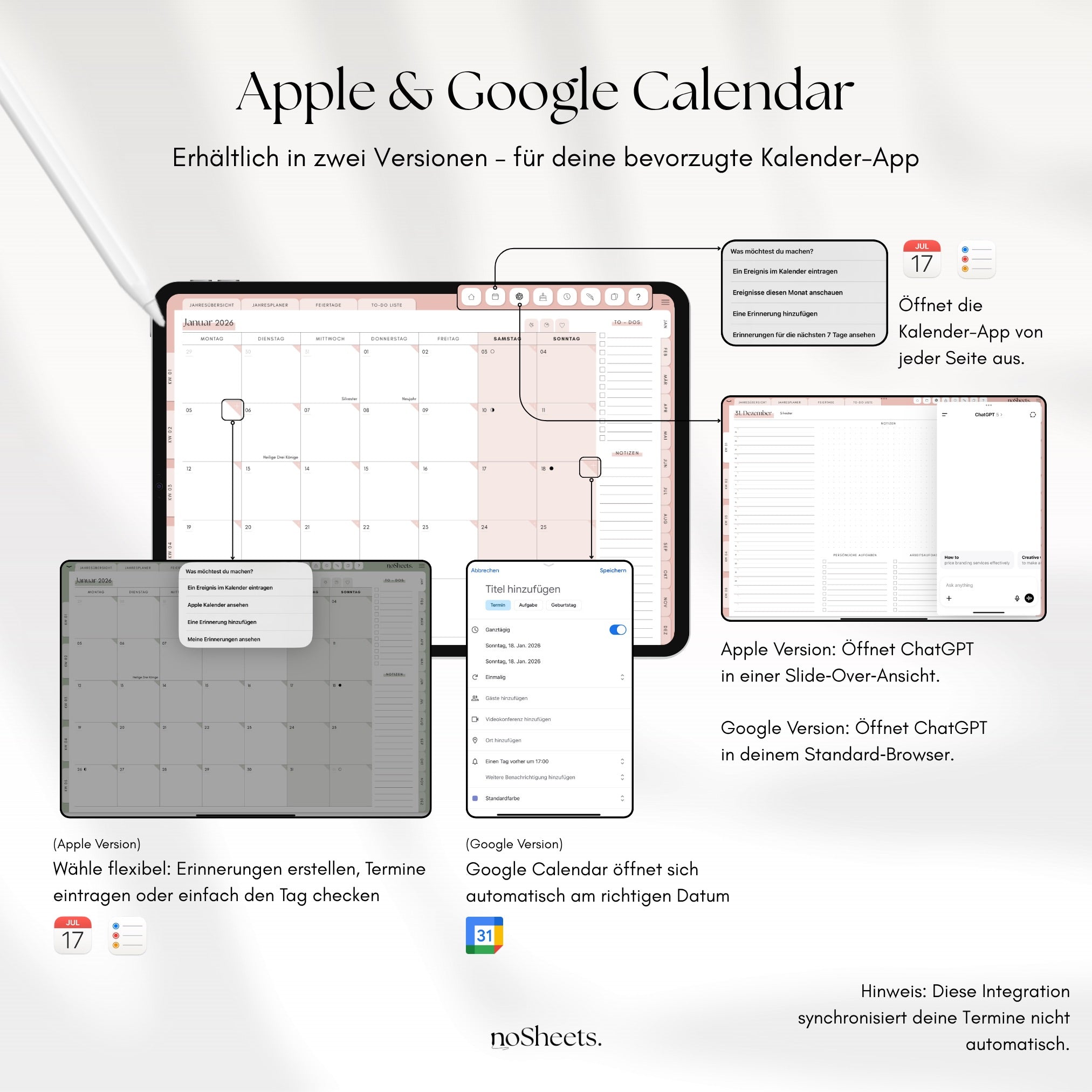 Planer 2026 | Horizontal