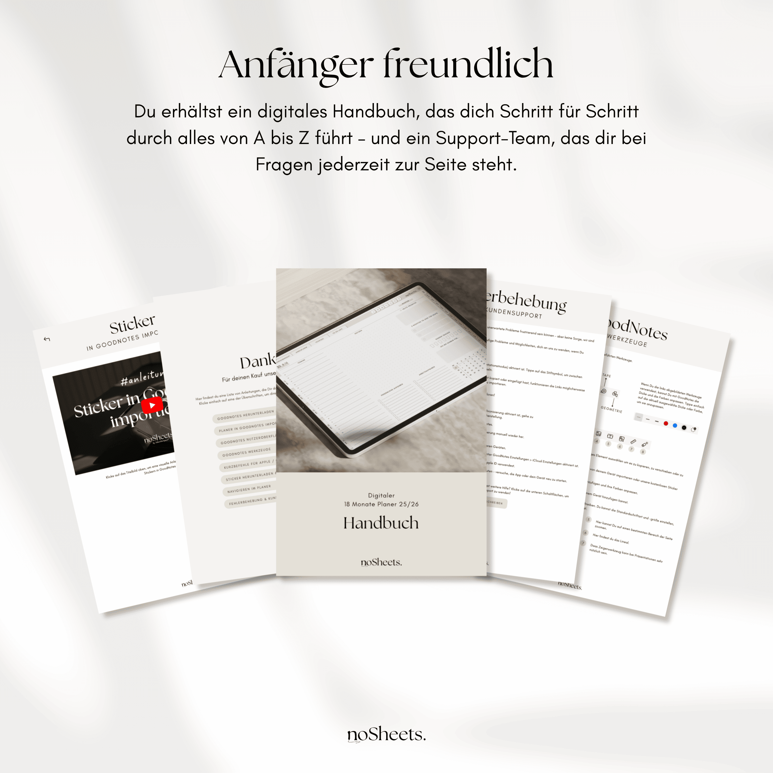 18 Monate Planer 25/26 | Horizontal