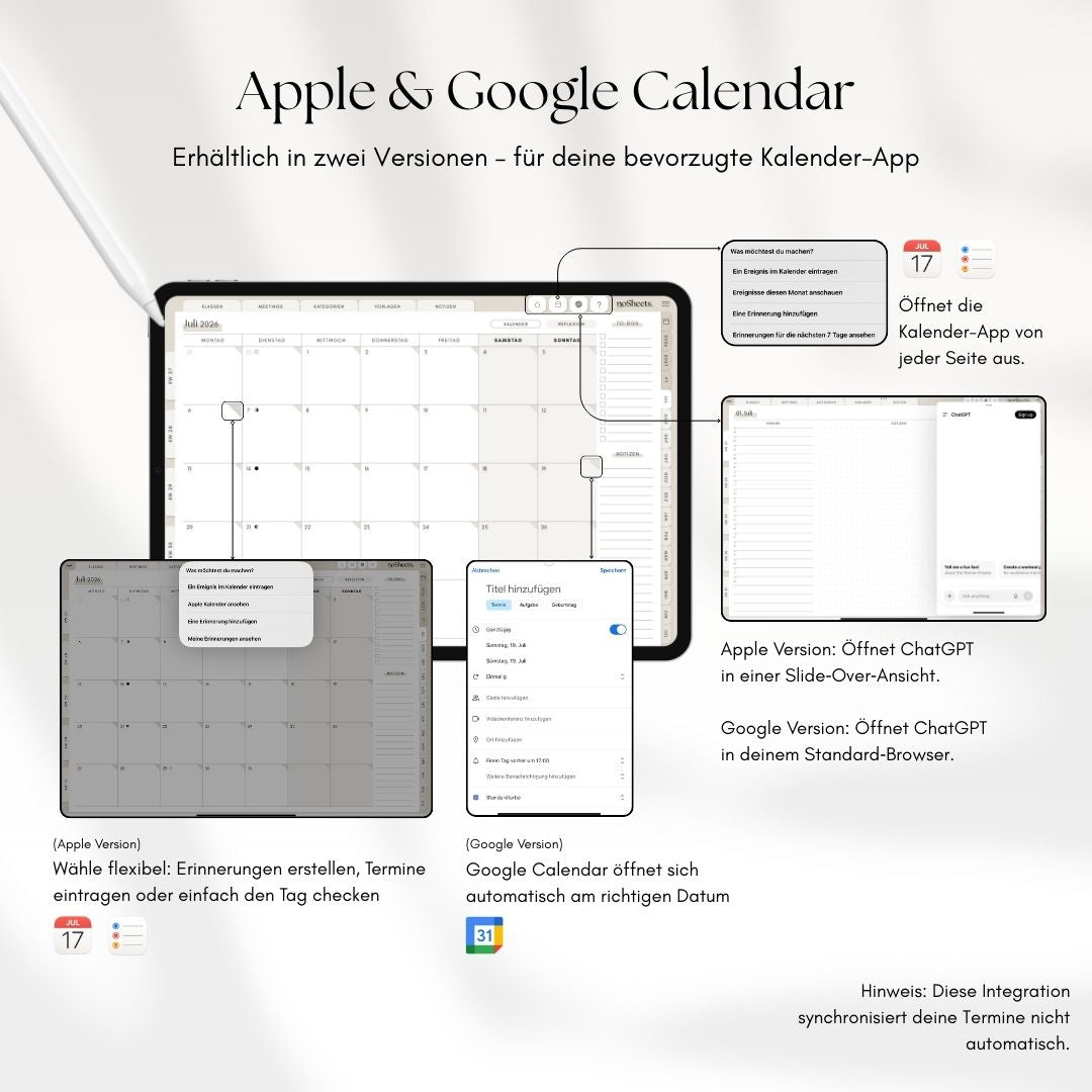 Lehrerkalender 26/27 | Horizontal