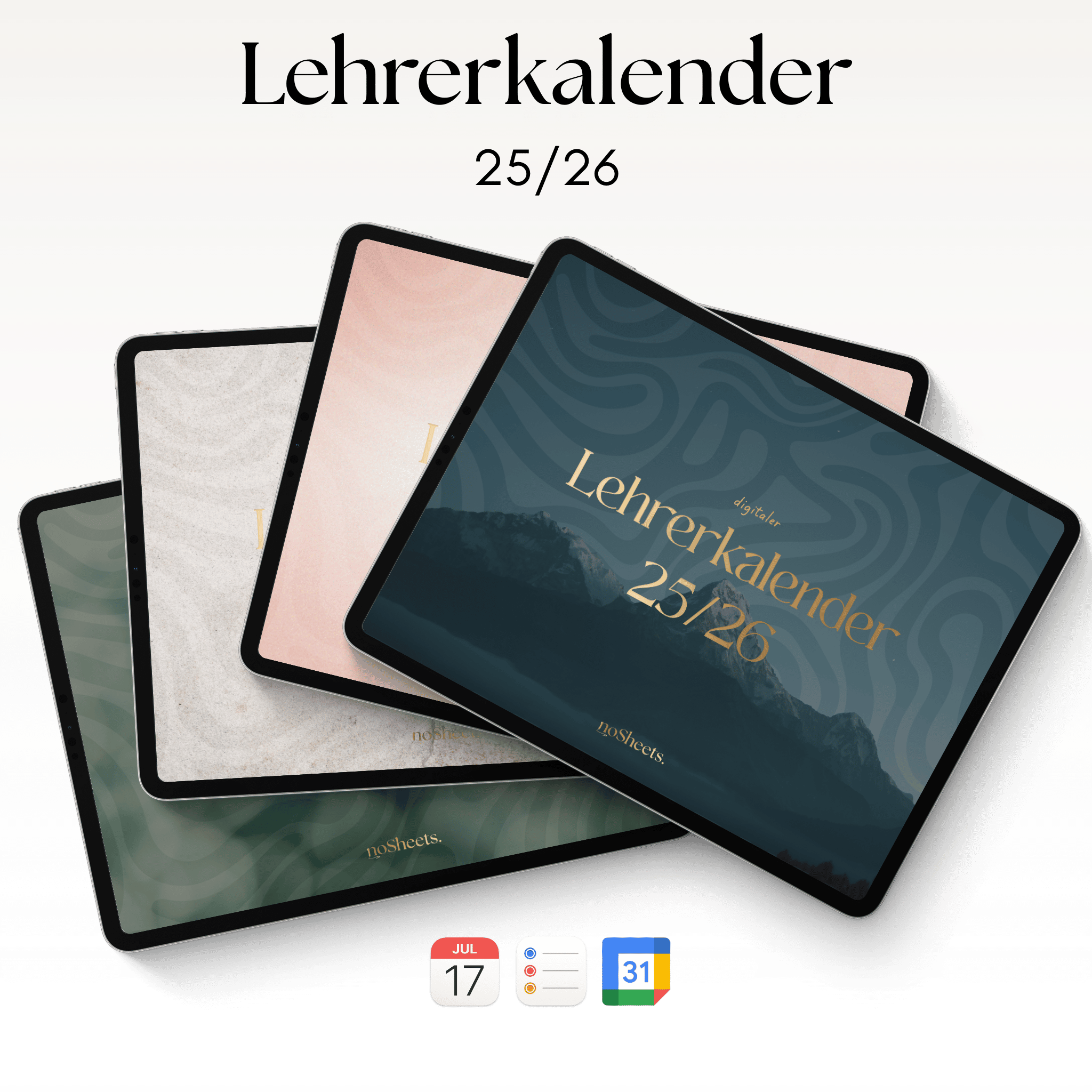Lehrerkalender 25/26 | Horizontal
